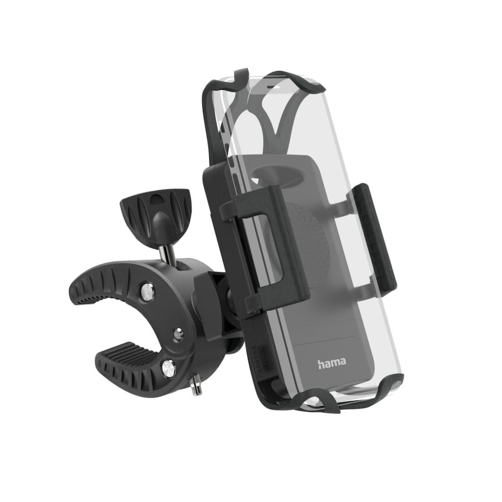 Hama Smartphone-Halterung »Fahrrad-Handyhalterung Strong 360 Grad drehbar univers. f. Smartphones«