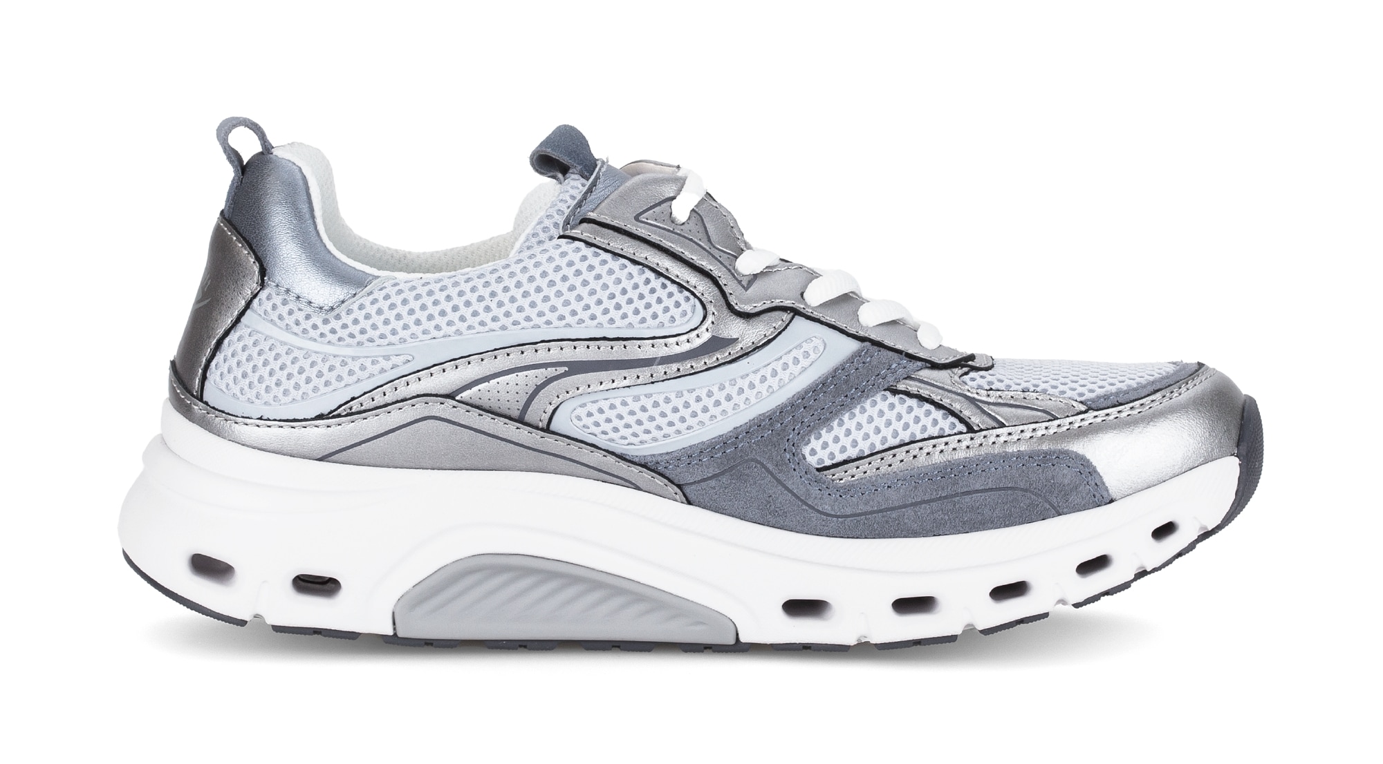 rollingsoft Keilsneaker  , Freizeitschuh, Halbschuh, Schnürschuh mit weichem Schaftrand