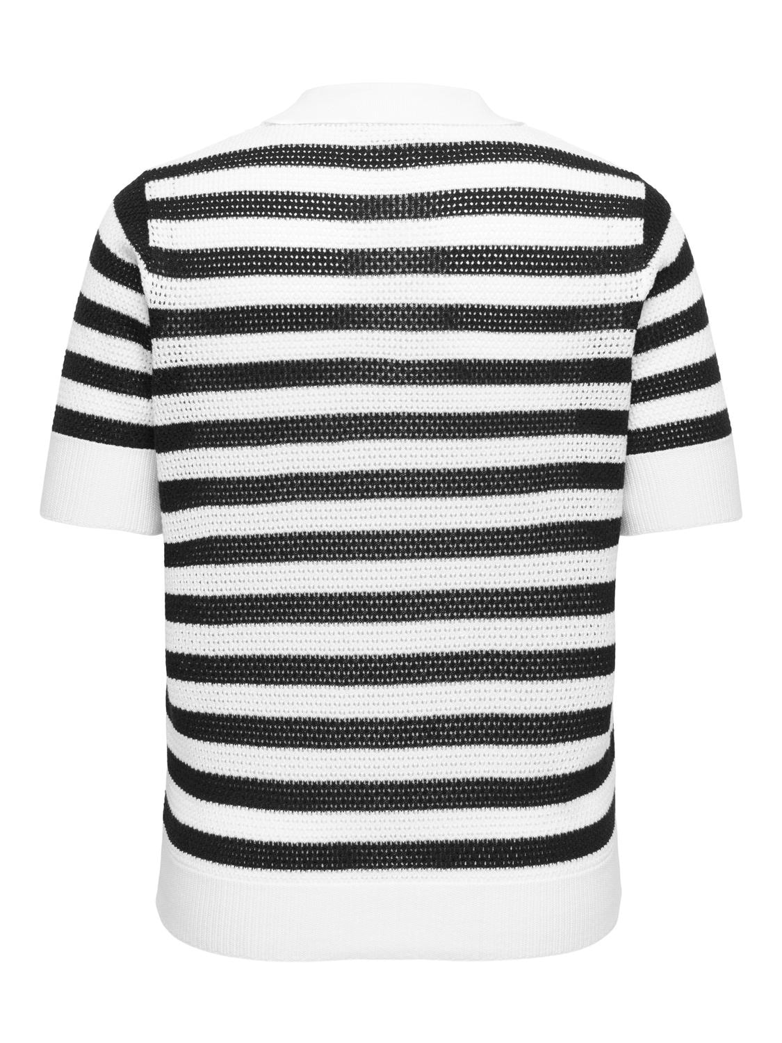 ONLY CARMAKOMA Polokragenpullover »CARDIANA SS POLO PULLOVER KNT«