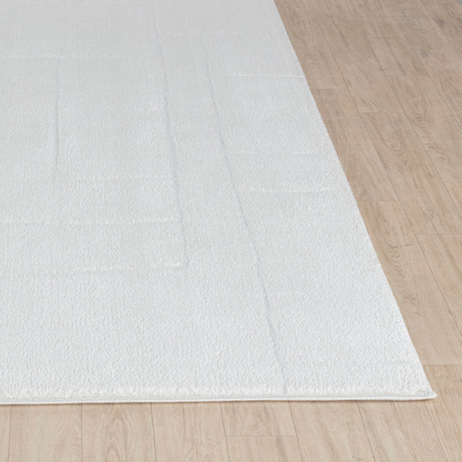 Livabliss Teppich »CAGLIARI« rechteckig 14 mm Höhe Skandi Design, Modern Boho Kurzflor Wohnzimmerteppich, Schlafzimmer