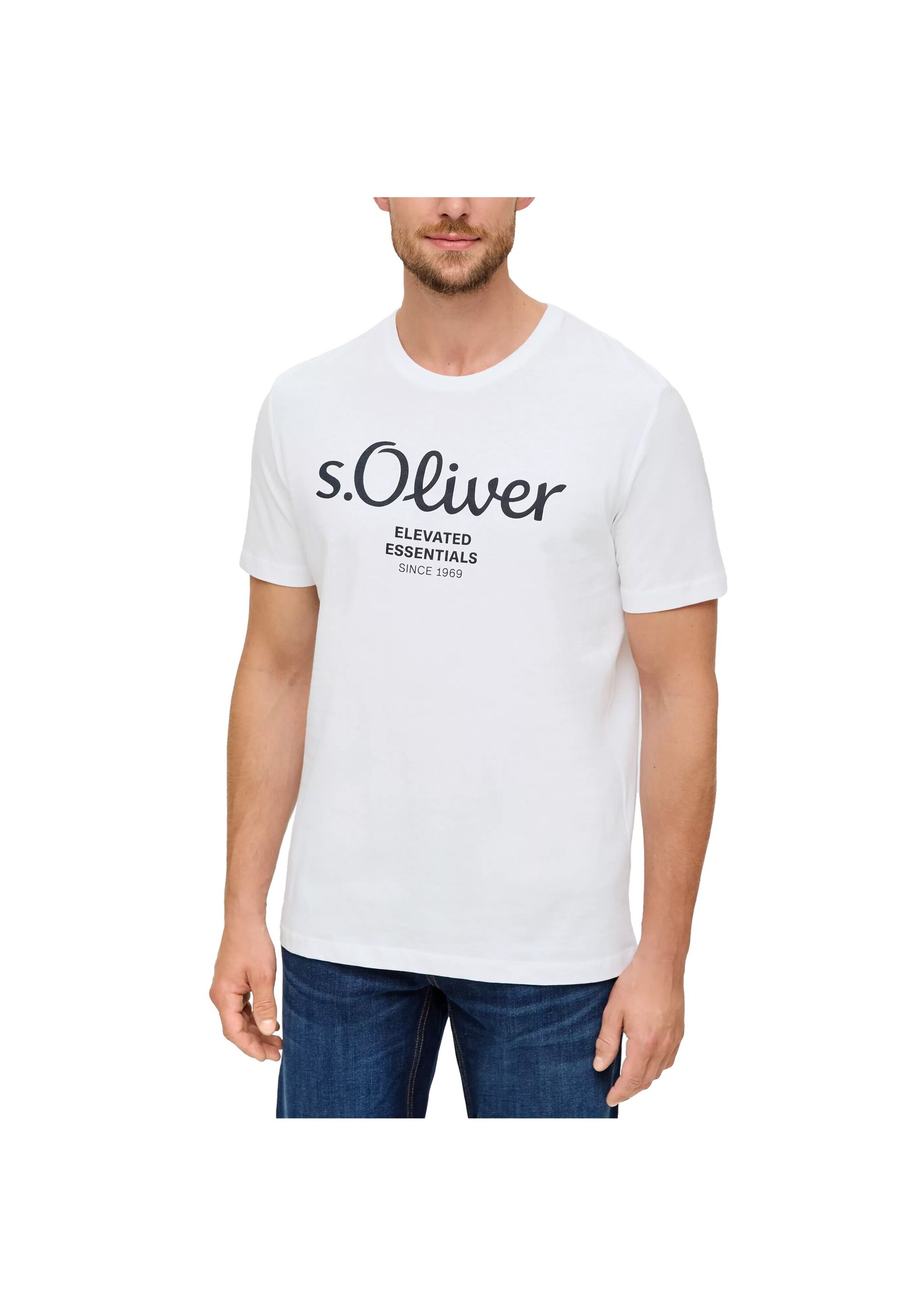 s.Oliver T-Shirt »T-Shirt Logo T-Shirt 1er Pack«
