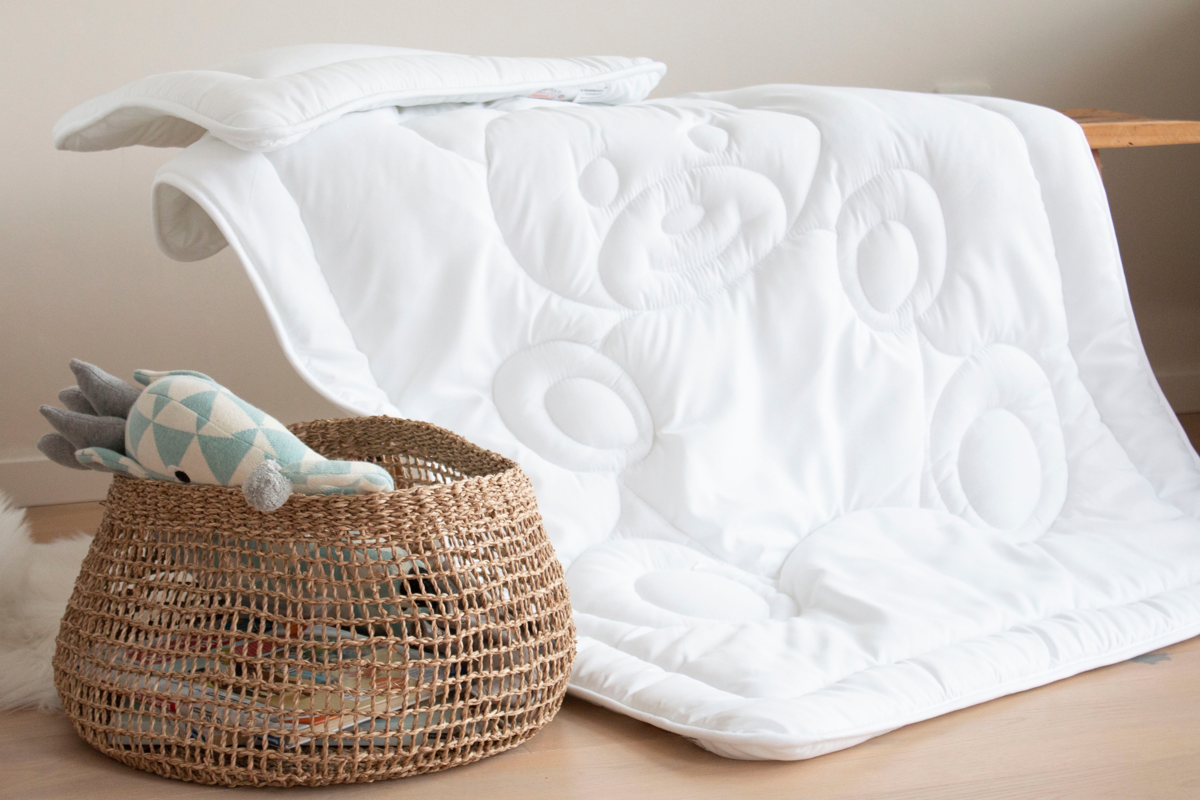 Jekatex Kinderbettdecke + Kopfkissen »Bärchen«, (Set), kuscheliges  Bettdecken-Set für ihr Kind! bestellen bei OTTO