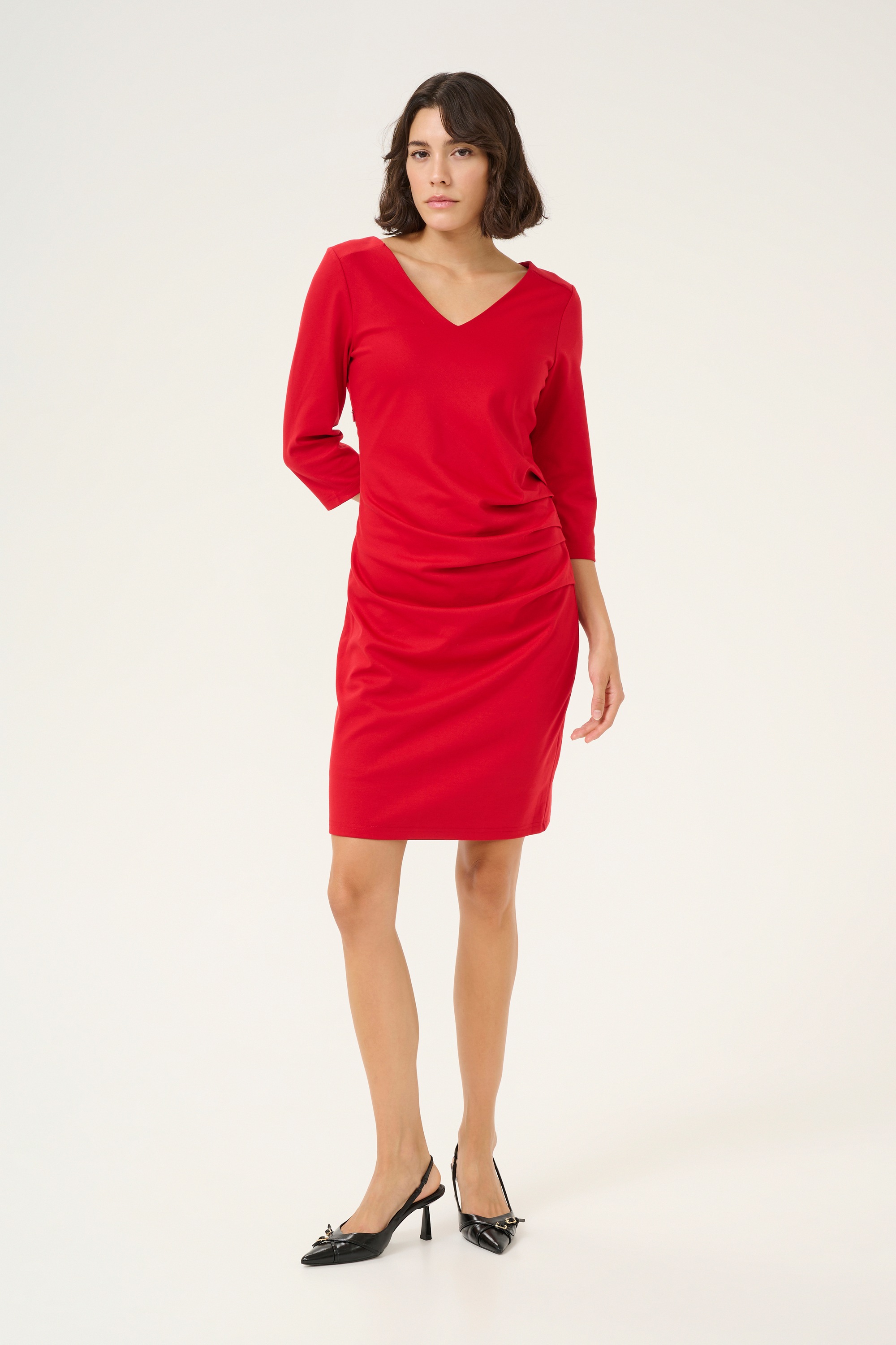 KAFFE Midikleid »Kleid KAindia«