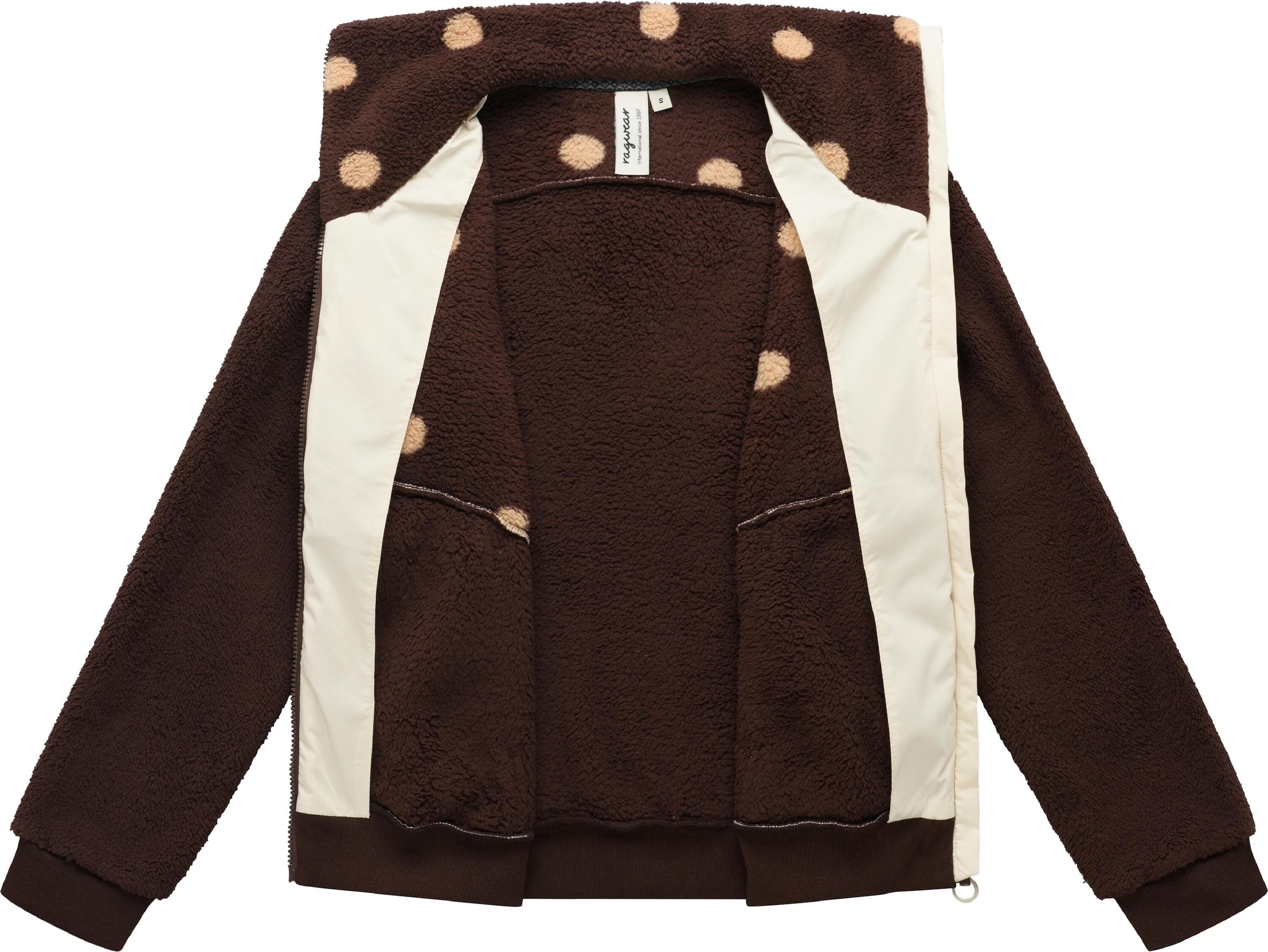 Ragwear Sweatjacke »Plüschjacke Madaras Print Y«