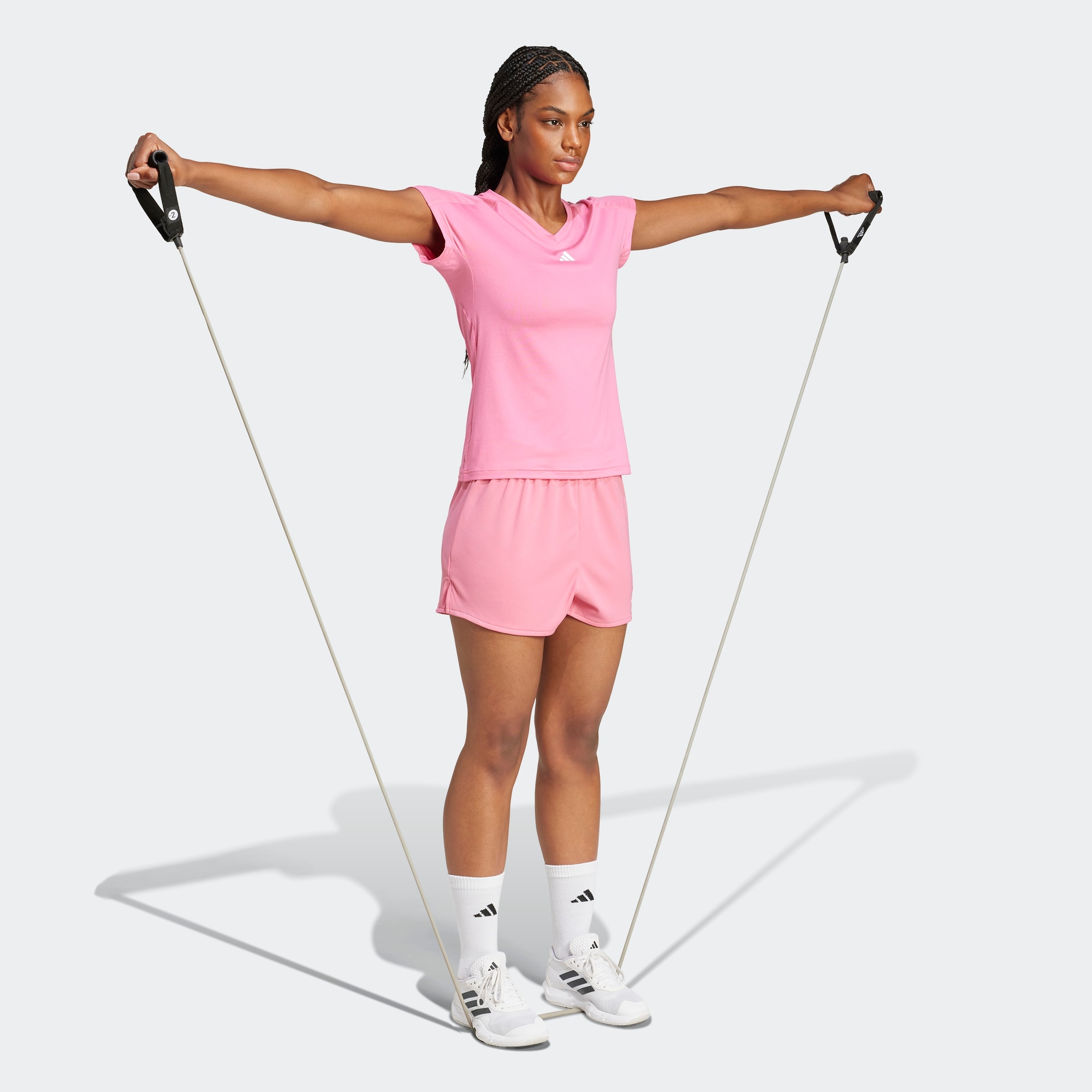 adidas Performance T-Shirt »WE MIN T«, Trainingsshirt, feuchtigkeitsabsorbierend mit V Ausschnitt