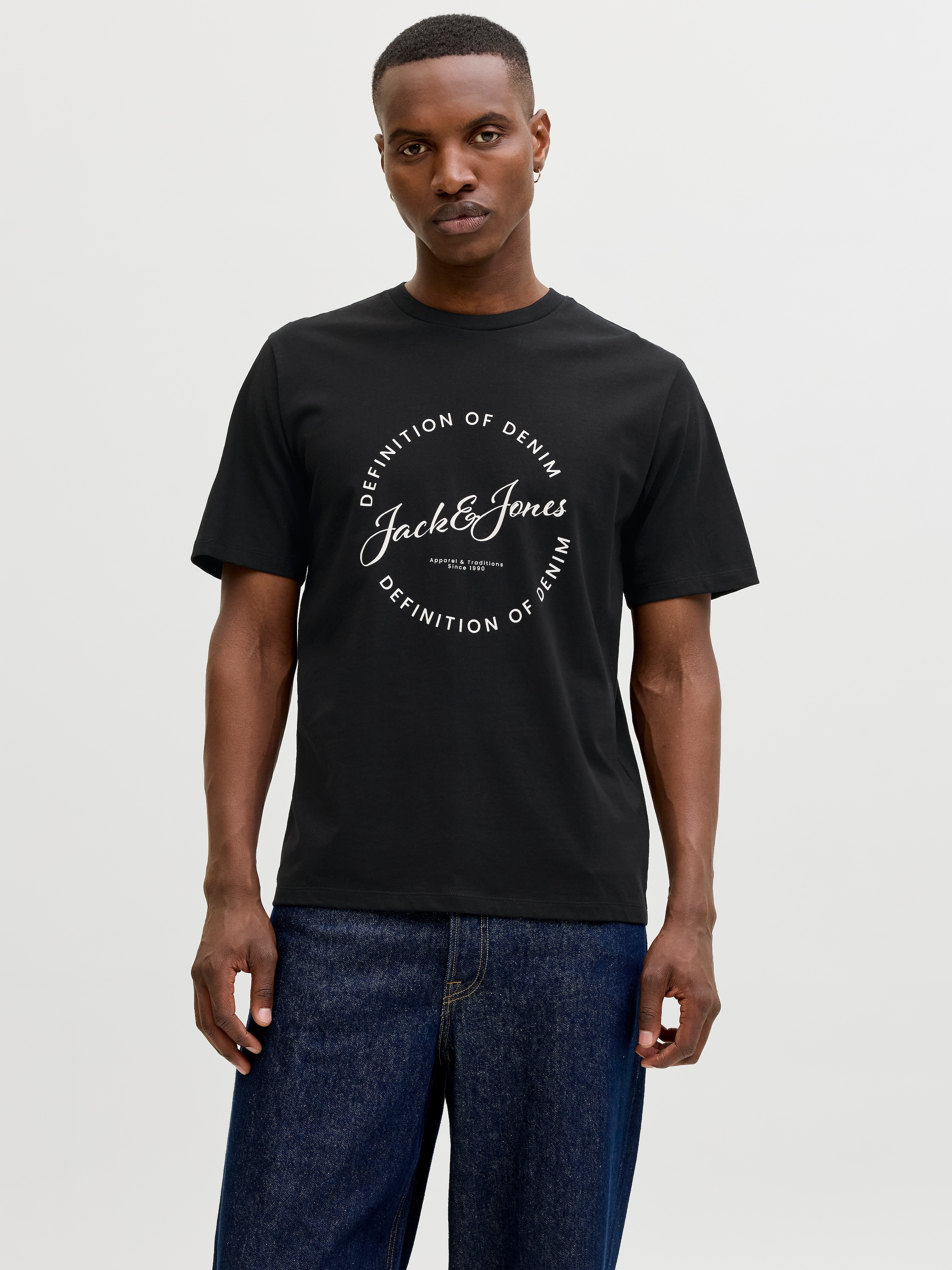 Jack & Jones T-Shirt »JJGRAYSON TEE SS CREW NECK« Baumwolle, regular fit