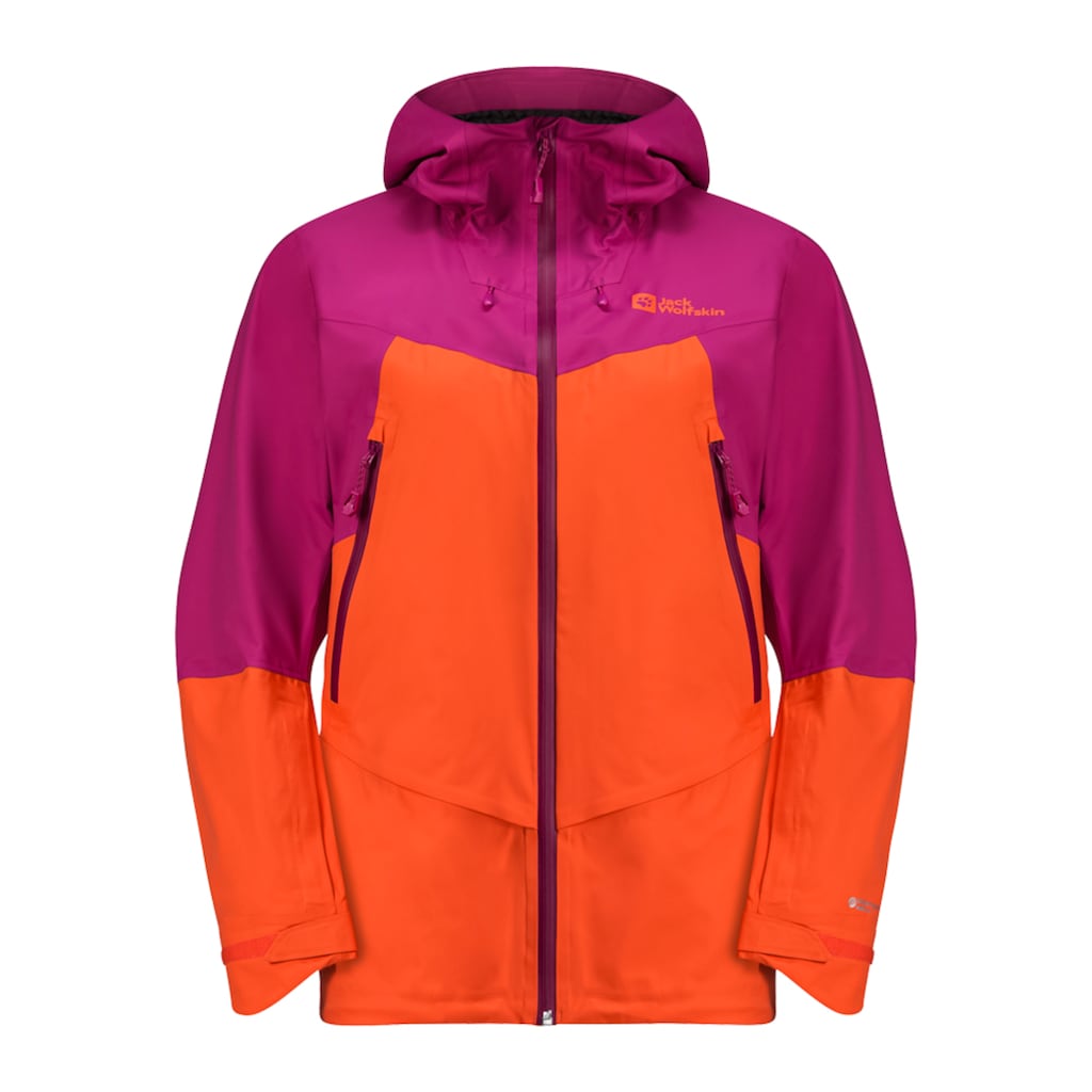 Jack Wolfskin Skijacke »ALPSPITZE PRO 3L JKT W«, mit Kapuze