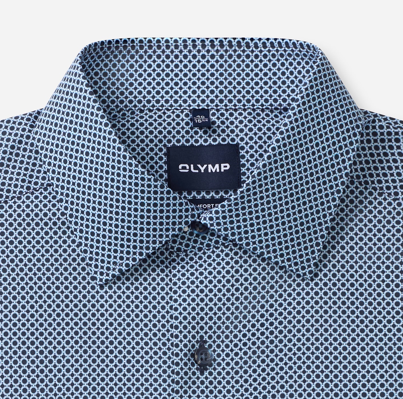 OLYMP Langarmhemd »Luxor« Businesshemd, New-Kentkragen, Comfort Fit