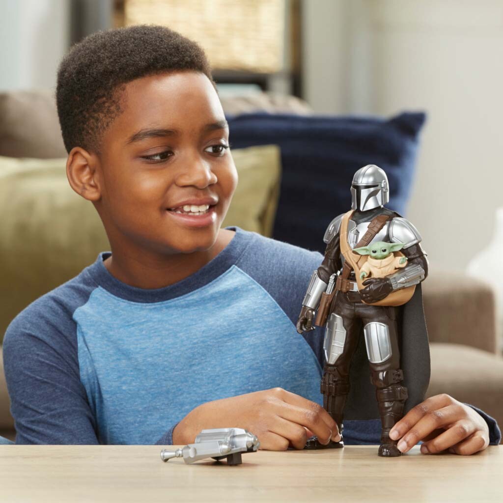 Hasbro Spielfigur »Star Wars Galactic Action The Mandalorian & Grogu«