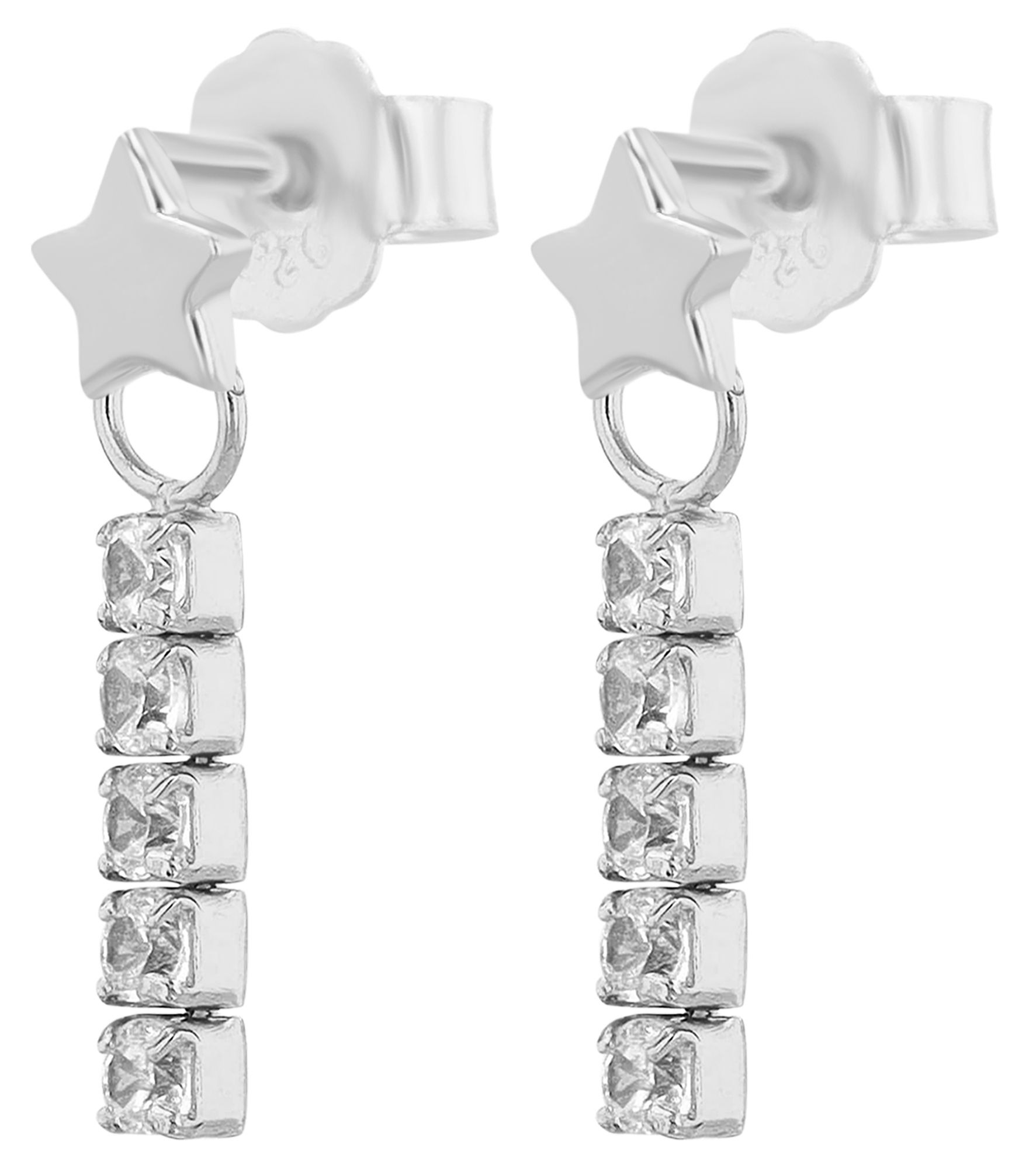 Adelia´s Kettenanhänger »Damen Anhänger ¿ Stern Anhänger aus 925 Silber«