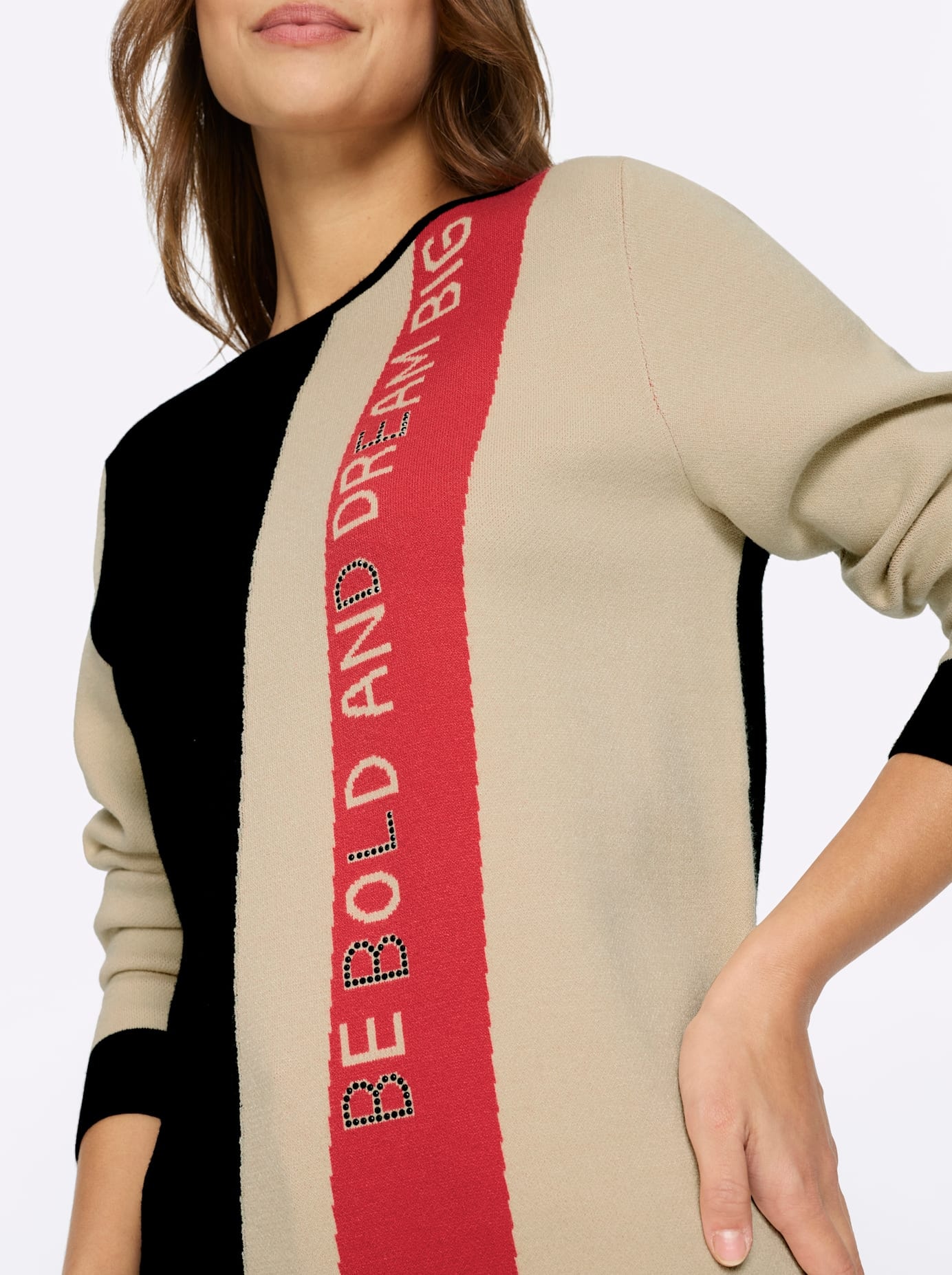 Inspirationen Strickpullover »Langarm-Pullover«