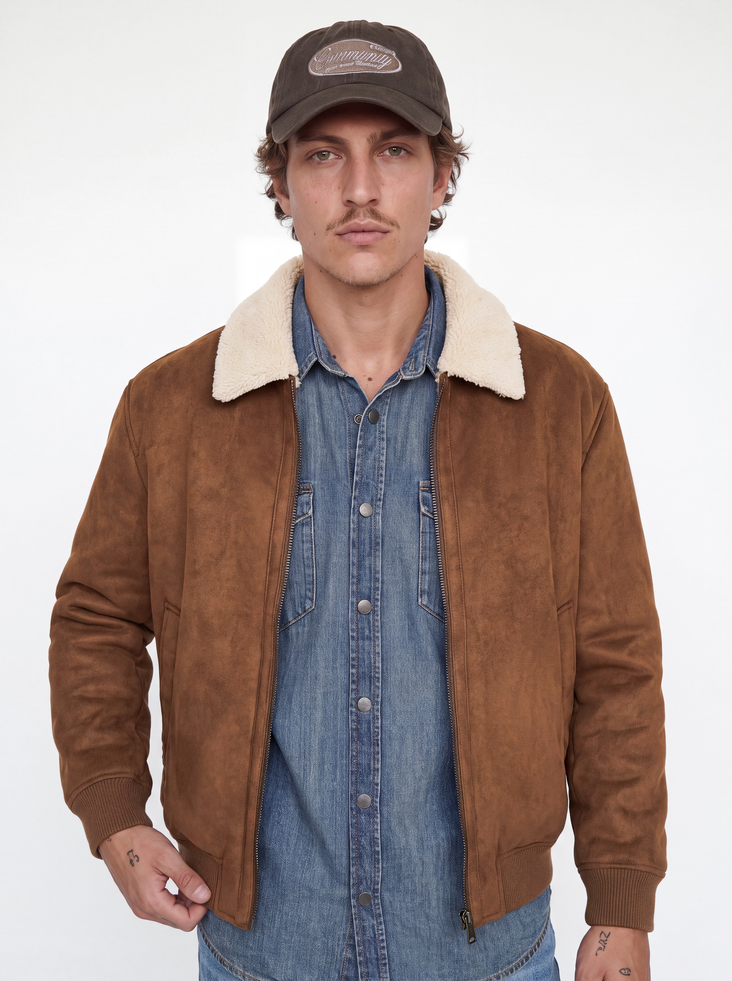 Jack & Jones Bomberjacke »JPRCCLUKE BOMBER JACKET SN« ohne Kapuze Kunstfaser, regular fit