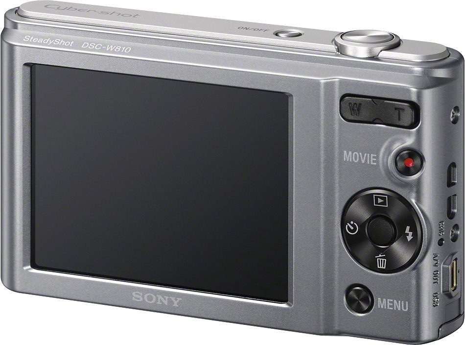 Sony Kompaktkamera »DSC-W810«, 20,1 MP, 6 fachx opt. Zoom, Gesichtserkennungstechnologie für bis zu 8 Gesichter