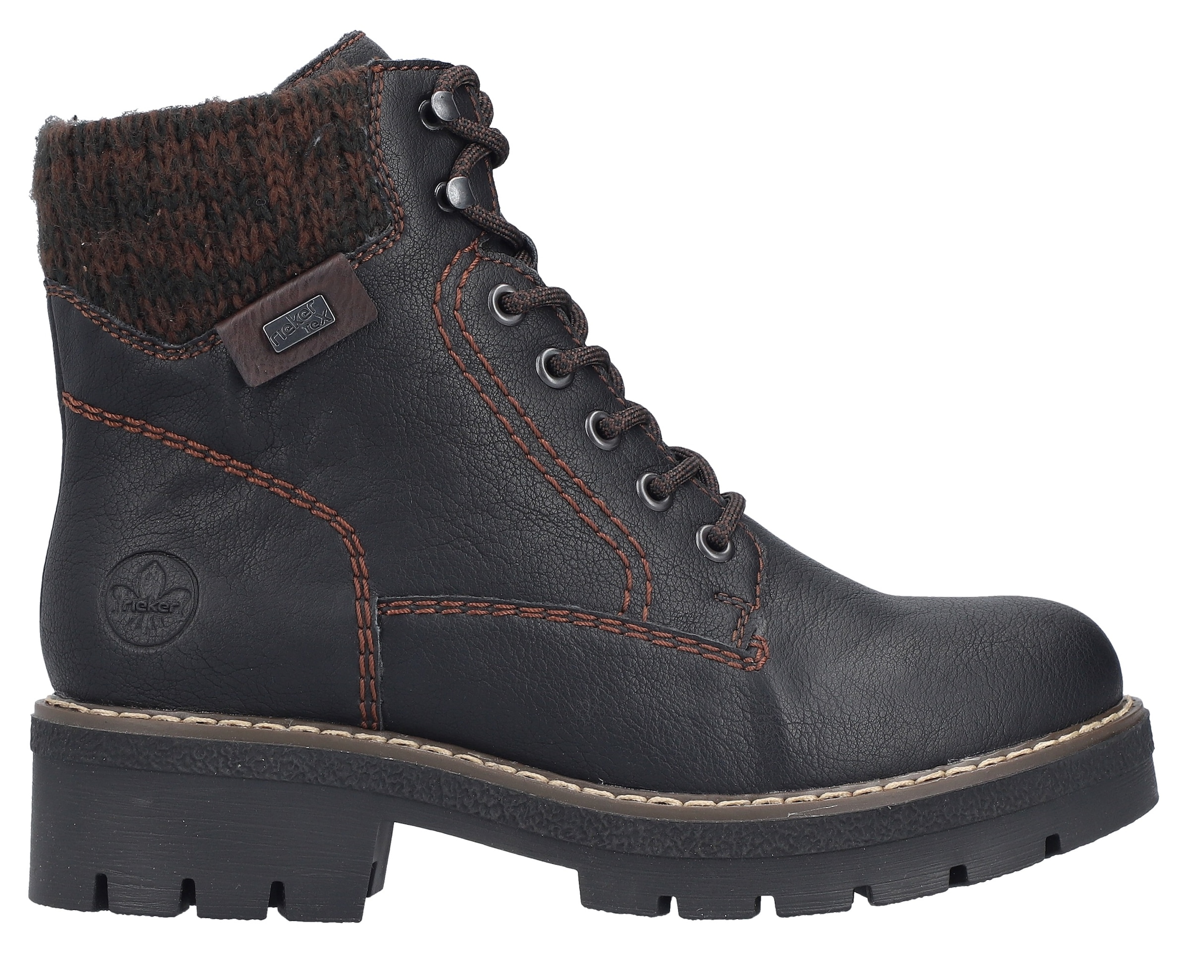 Rieker Winterstiefelette  Schnürboots, Winterboots mit wasserabweisender riekerTEX-Membran