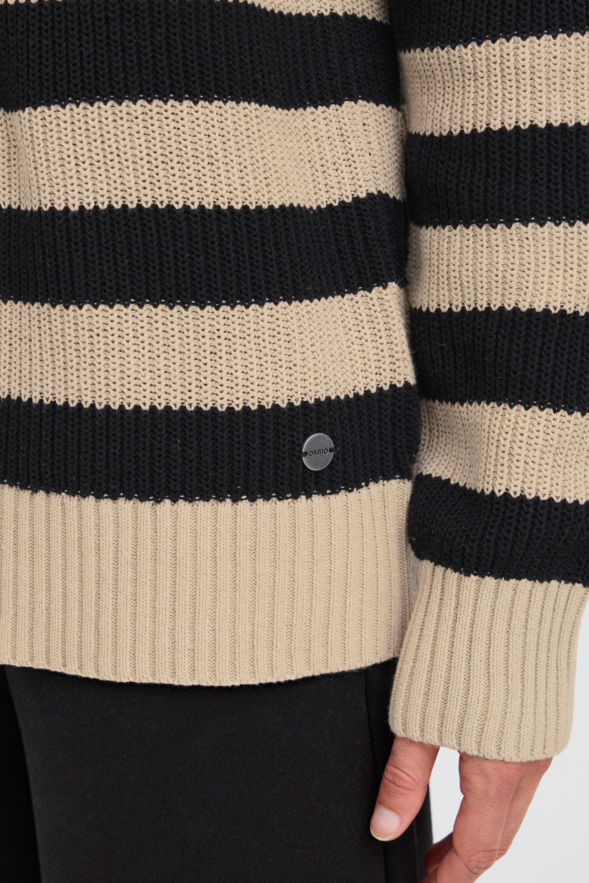 OXMO Strickfleece-Pullover »Strickpullover OXKAVINA«