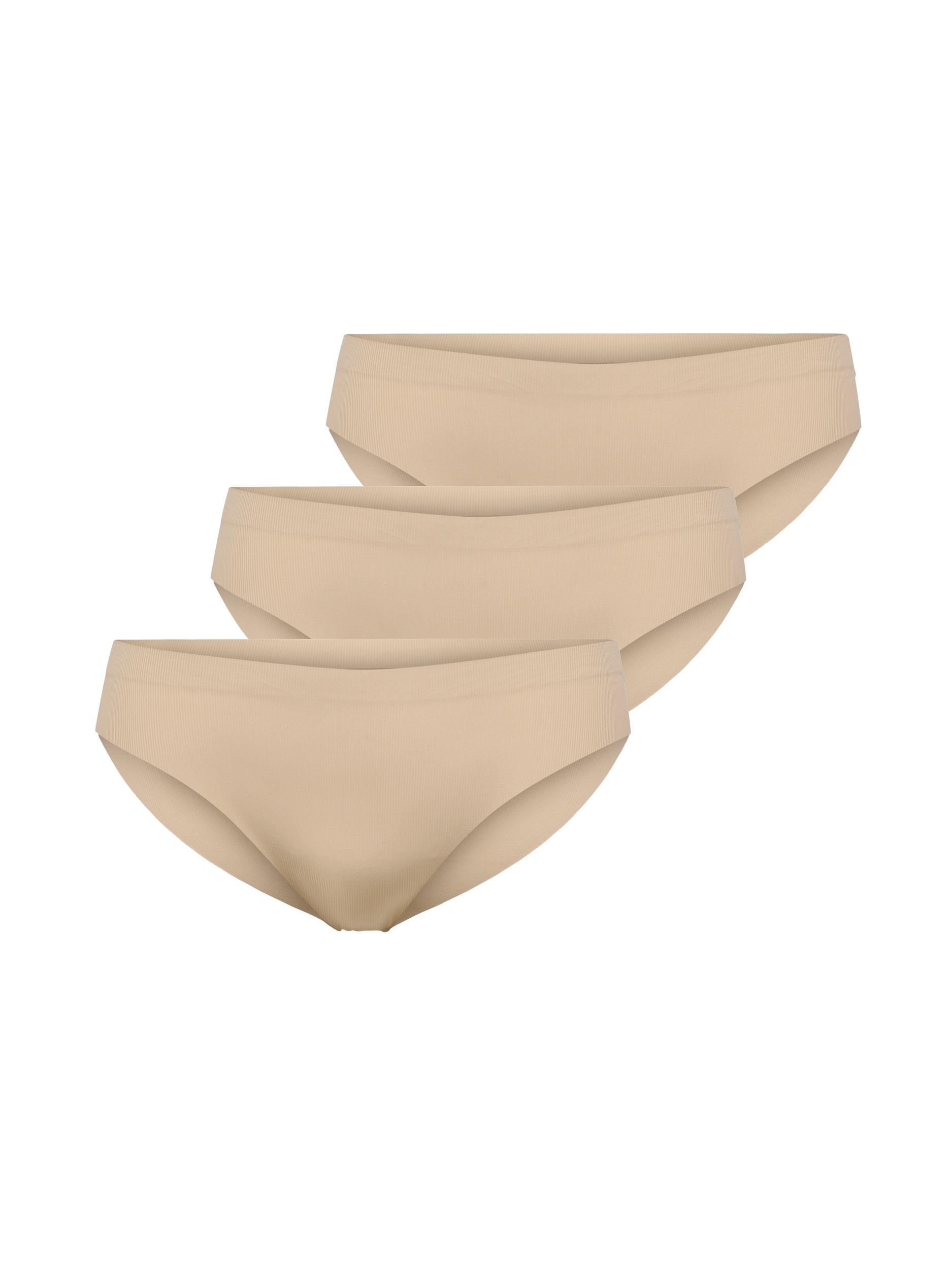 3-PACK Slip bestellen bei ONLY »ONLTRACY 3 RIB BRIEF«, INVISIBLE (Set, St.) OTTO