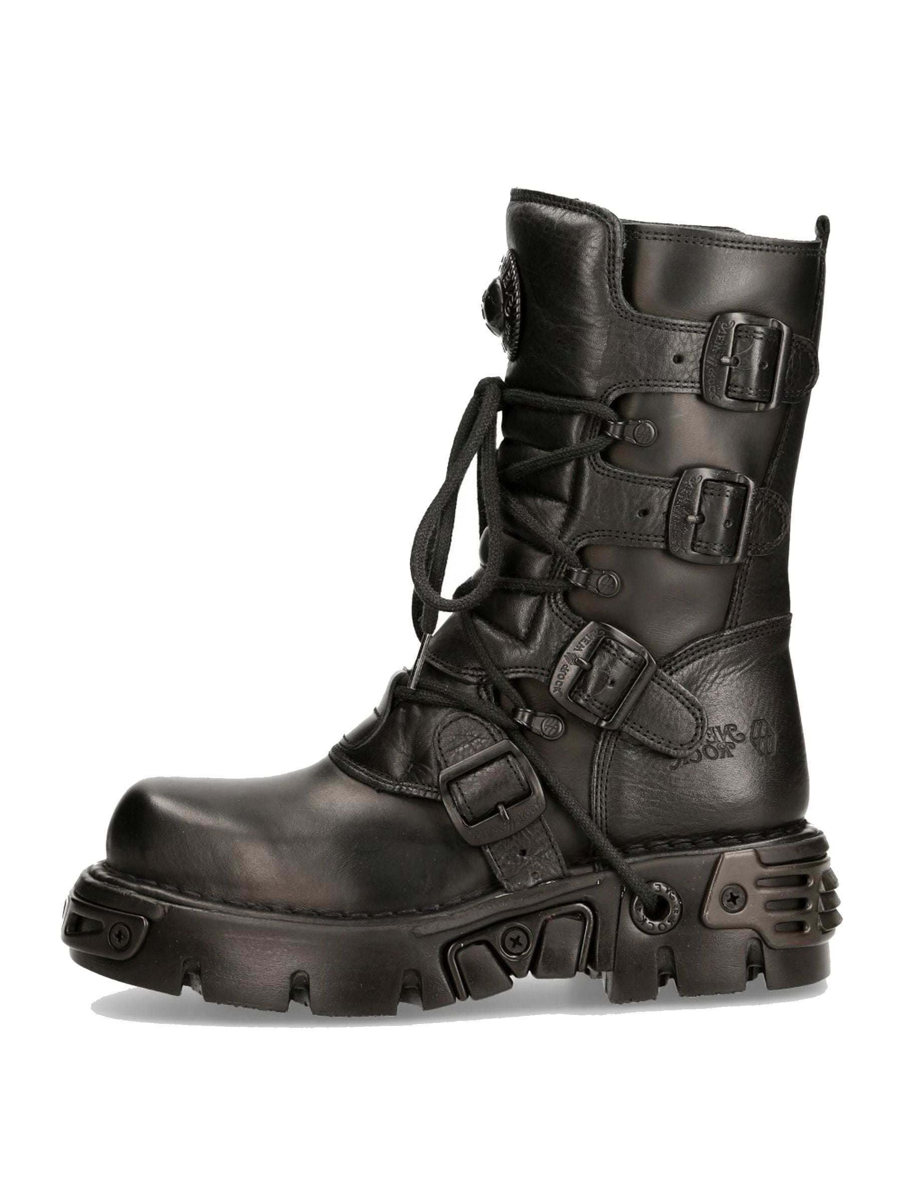 NEW ROCK Plateaustiefel »Plateau Boots M-373-S18«  Handgefertigt, Made in Spain