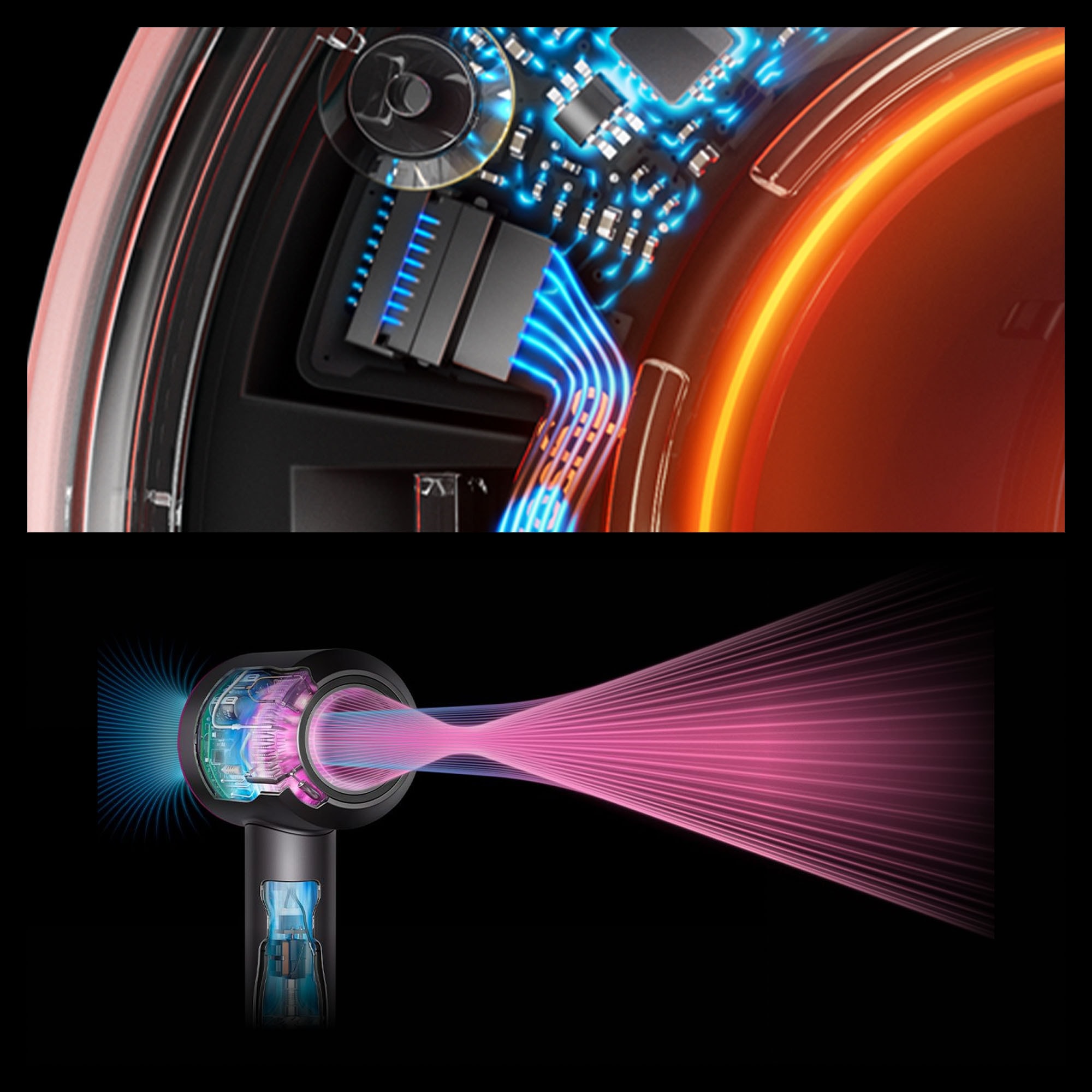 DYSON Haartrockner »Dyson Supersonic Nural« 1.600 W 5 Aufsätze Limitierte Geschenkedition