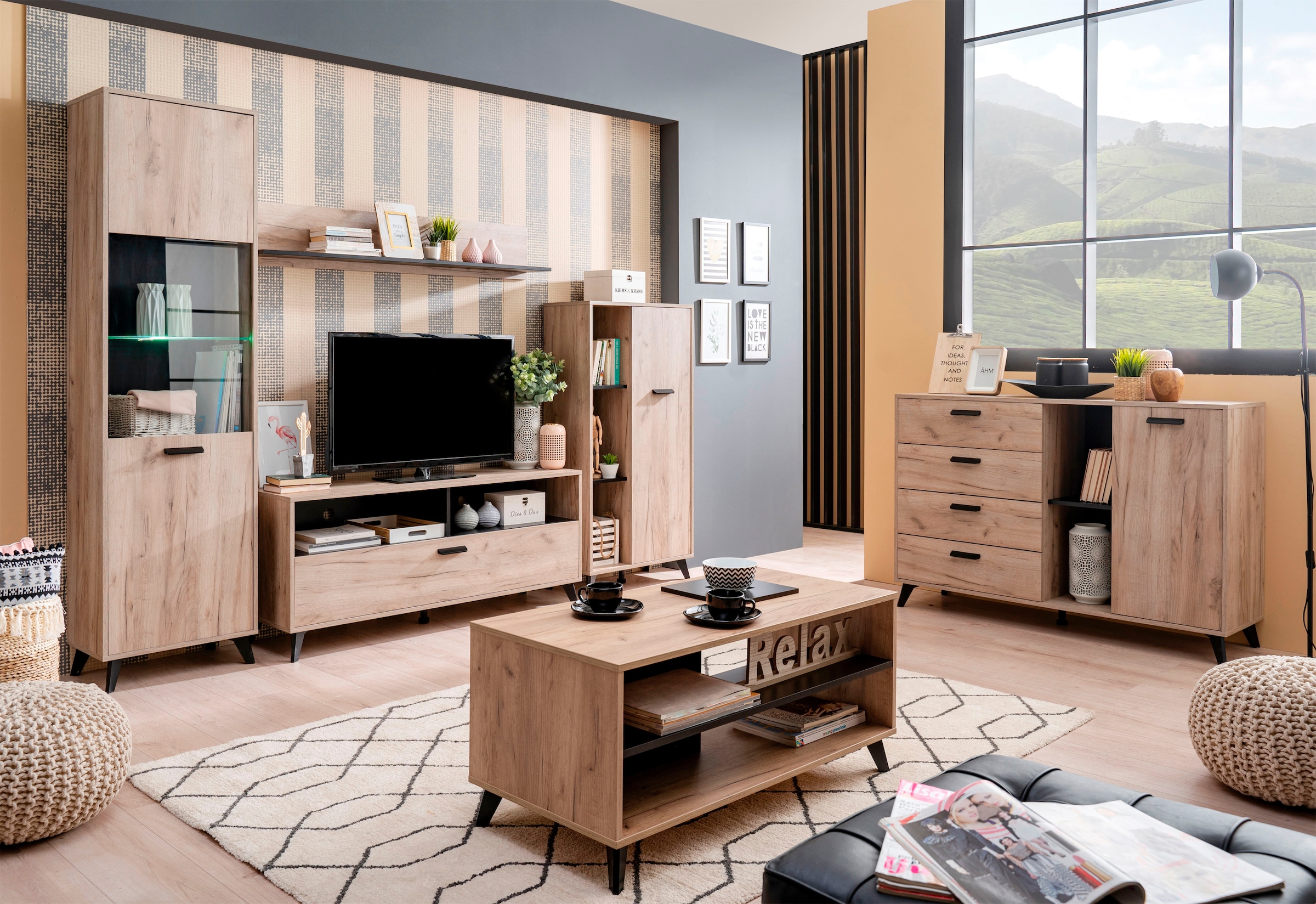 INOSIGN Sideboard »Umbria«, Kommode, Breite 137 cm