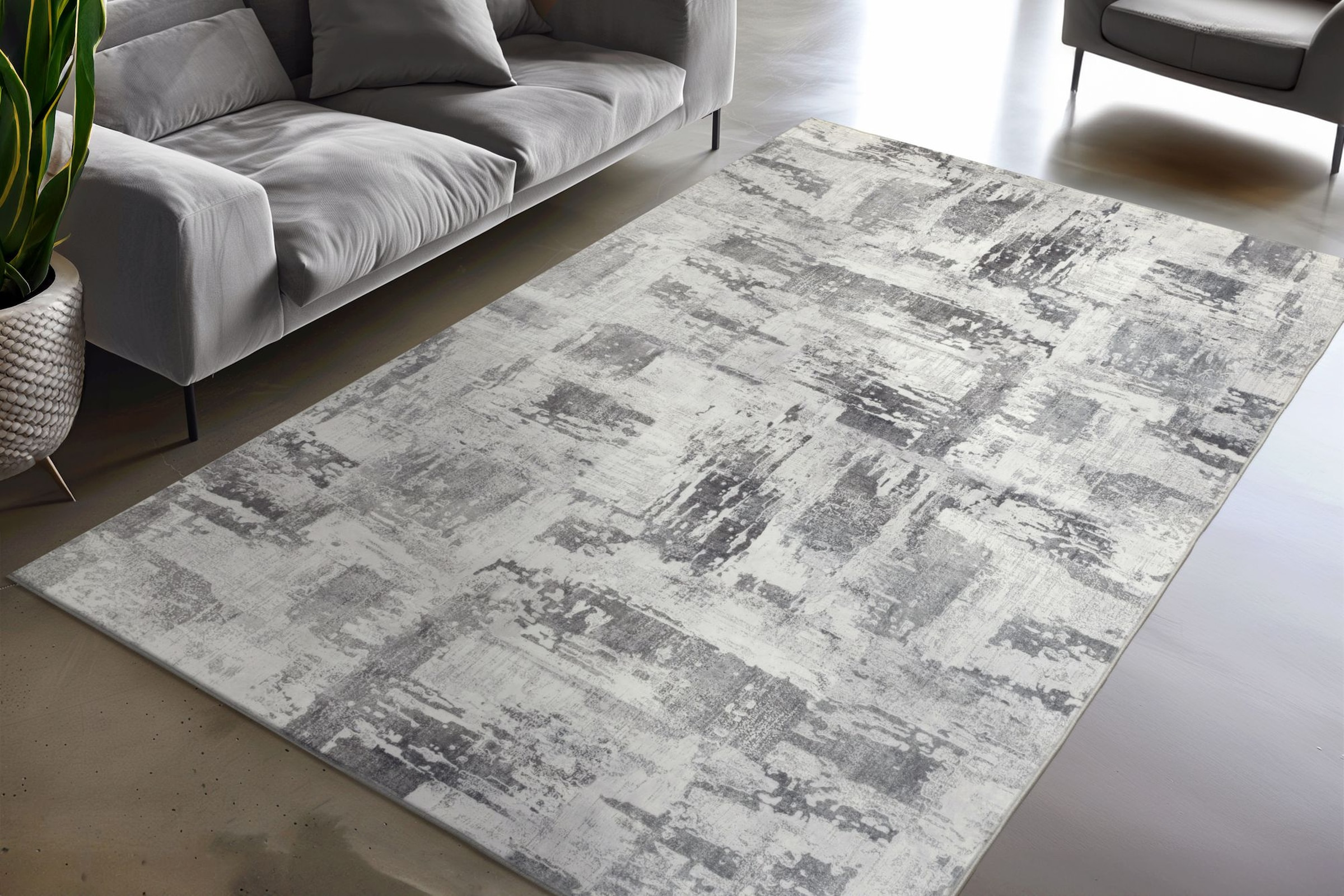 Kayoom Teppich »Visionary 128« rechteckig 8 mm Höhe Kurzflor, Vintage, Patchwork Muster, Modernes Muster