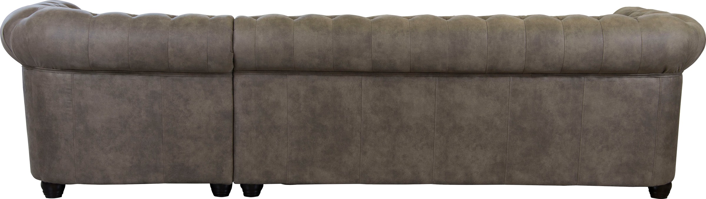 Home affaire Chesterfield-Sofa »Rysum L-Form«, Chesterfield-Optik, langer Schenkel links oder rechts