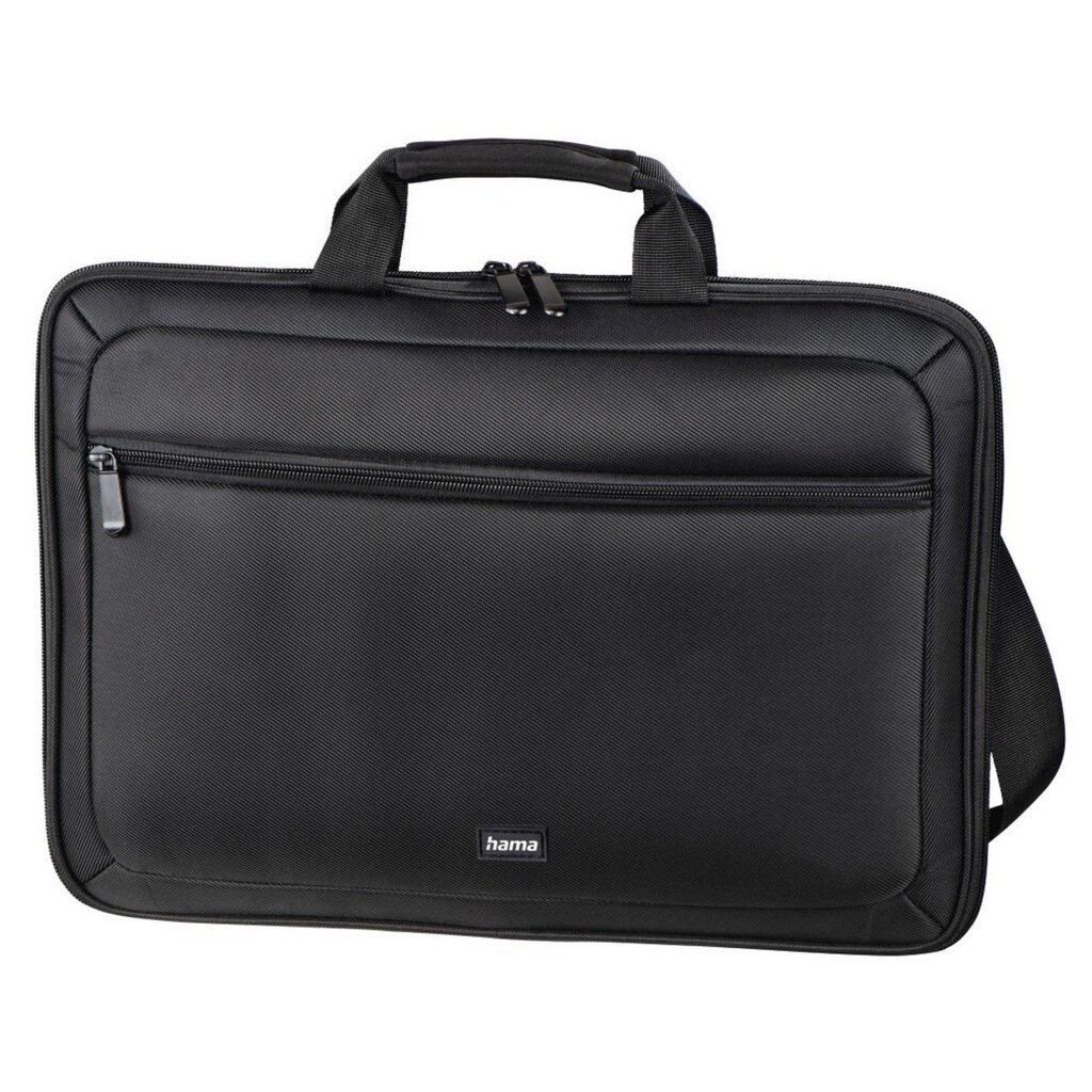 Hama Laptoptasche »Laptop-Tasche "Nizza", bis 44 cm (17,3"), Schwarz, Notebooktasche«