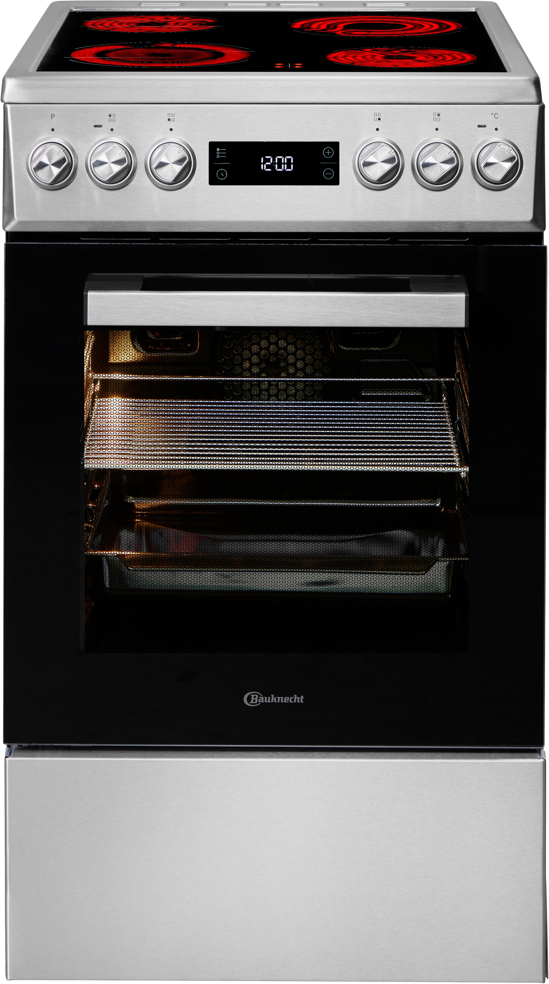 BAUKNECHT Elektro-Standherd »B5V8LMX«, Hydrolyse, Hydrolyse-Reinigungsfunktion