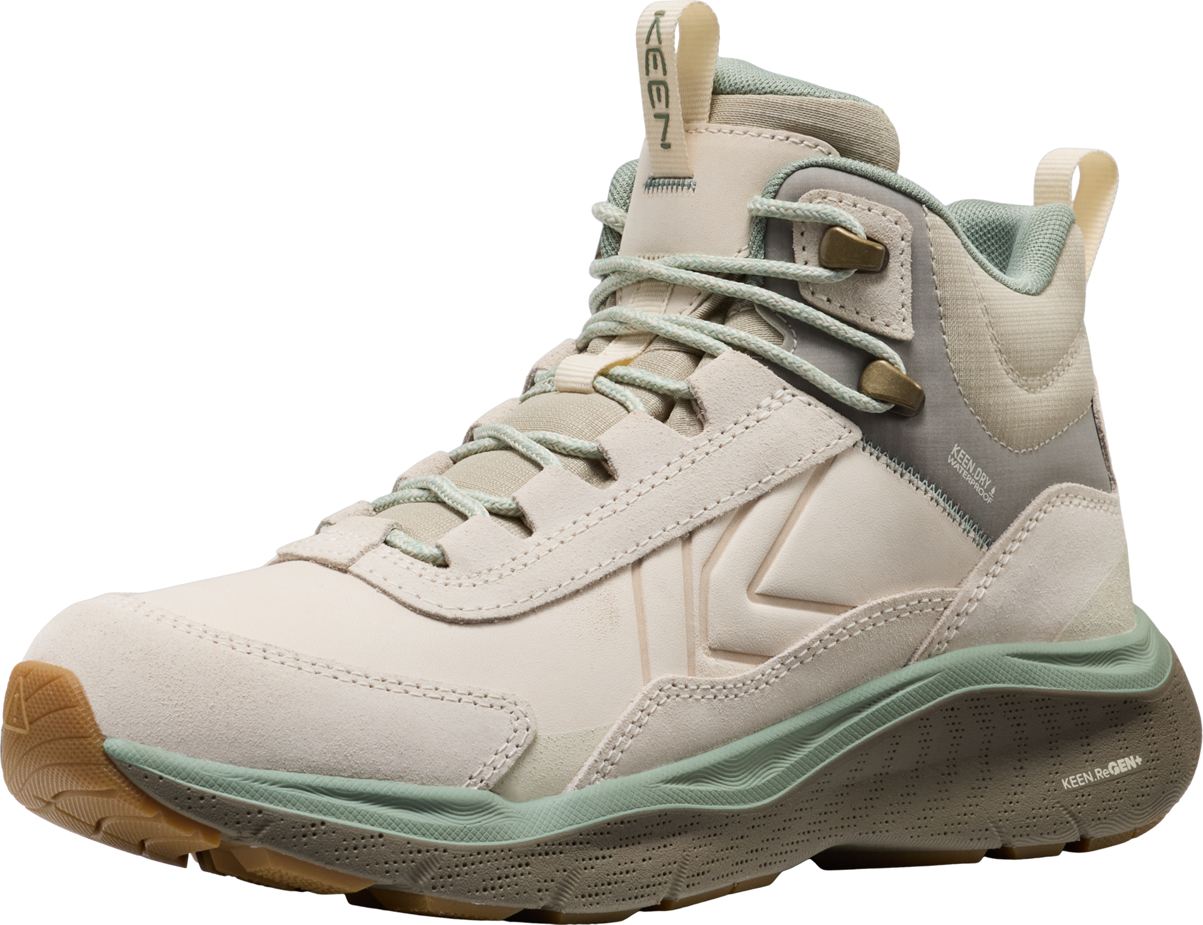 Keen Outdoorschuh »LEIKI LEATHER MID WP«  Wanderschuh aus wasserdichtem Premium Leder, atmungsaktiv