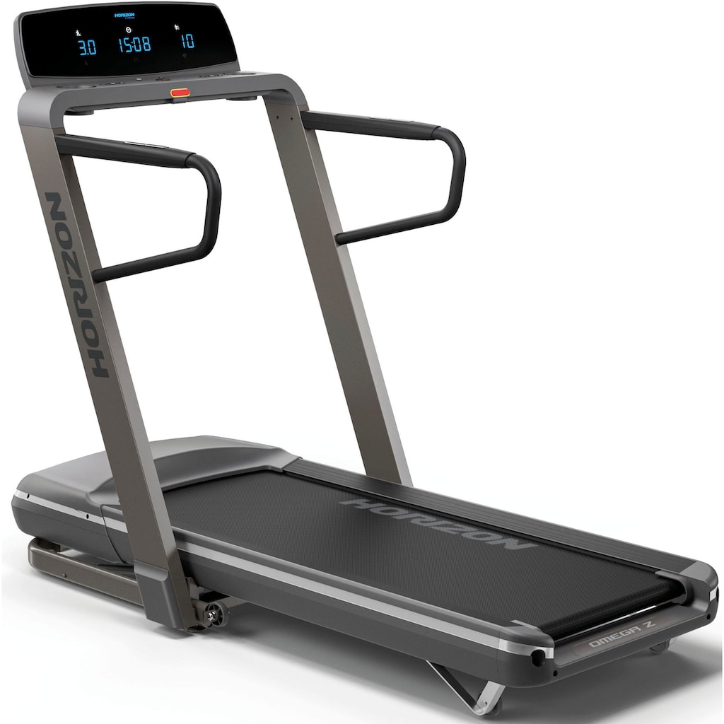 Horizon Fitness Laufband »Omega Z Dark Edition«, mit Höchstgeschwindigkeit 20 km/h und Bluetooth-/App-Funktion