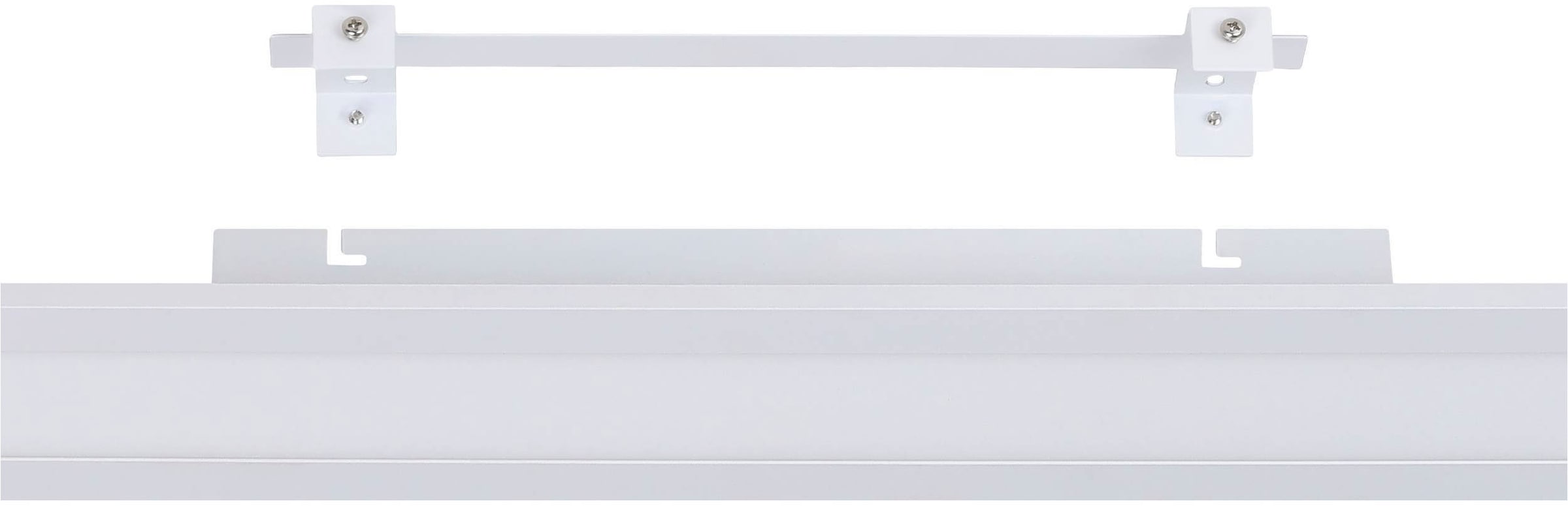 EGLO Deckenleuchte »Salobrena 1 Deckenlampe, LED-Panel, Kunststoff und Aluminium, Lampe« LED-Modul 1 Stk. Neutralweiß LED Panel, Deckenlampe, Deckenbeleuchtung, Küchenlampe 120 x 10 cm