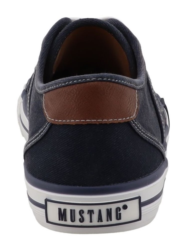 Mustang Shoes Sneaker »Calogero«  Freizeitschuh, Halbschuh, Schnürschuh mit modischen Kontrastnähten