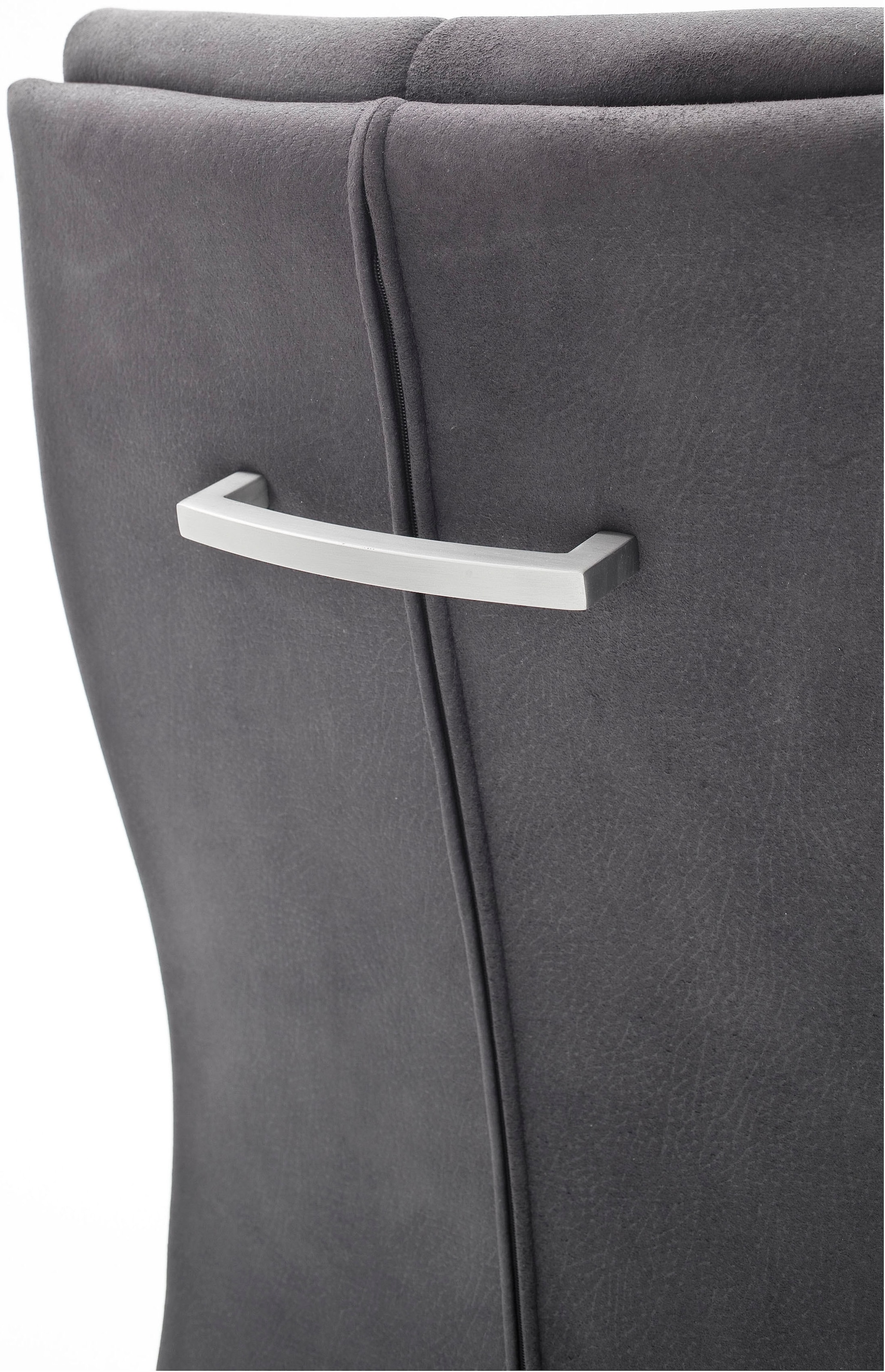 MCA furniture Esszimmerstuhl »Salva Schwingstuhl«, (Set), 2 St., Microfaser, mit Tonnentaschenfederkern, belastbar bis max. 120 kg