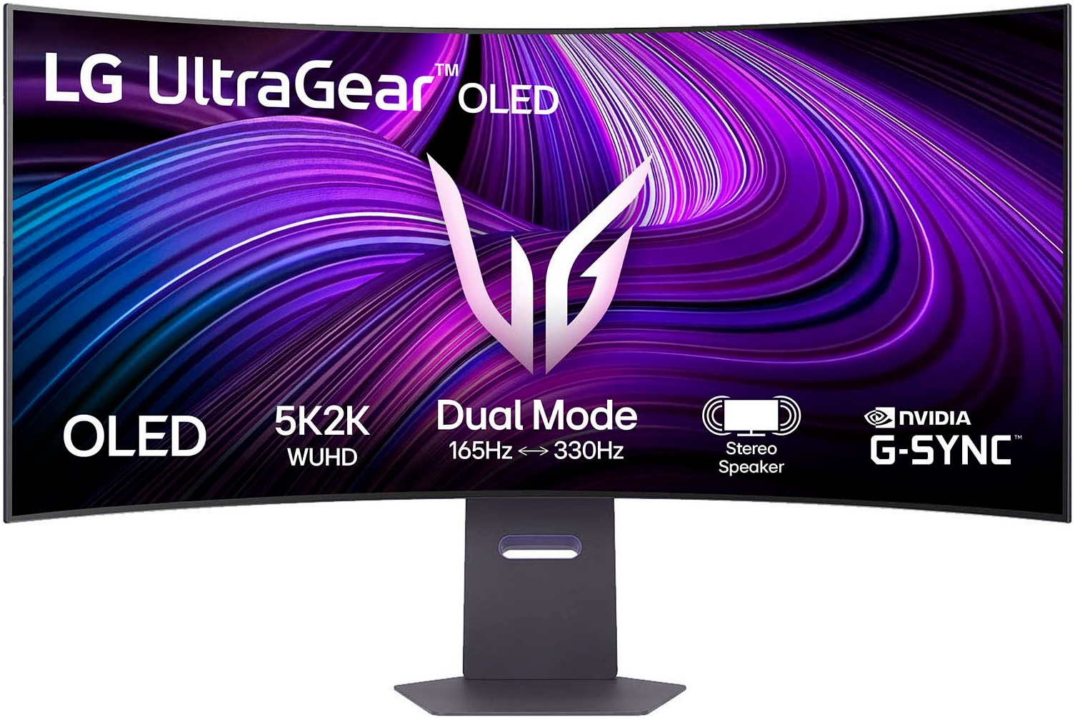 Lg Curved-Gaming-OLED-Monitor »45GX950A« 113 cm/45 ′′ 5120 x 2160 px 5K2K 0,03 Reaktionszeit 330 Hz