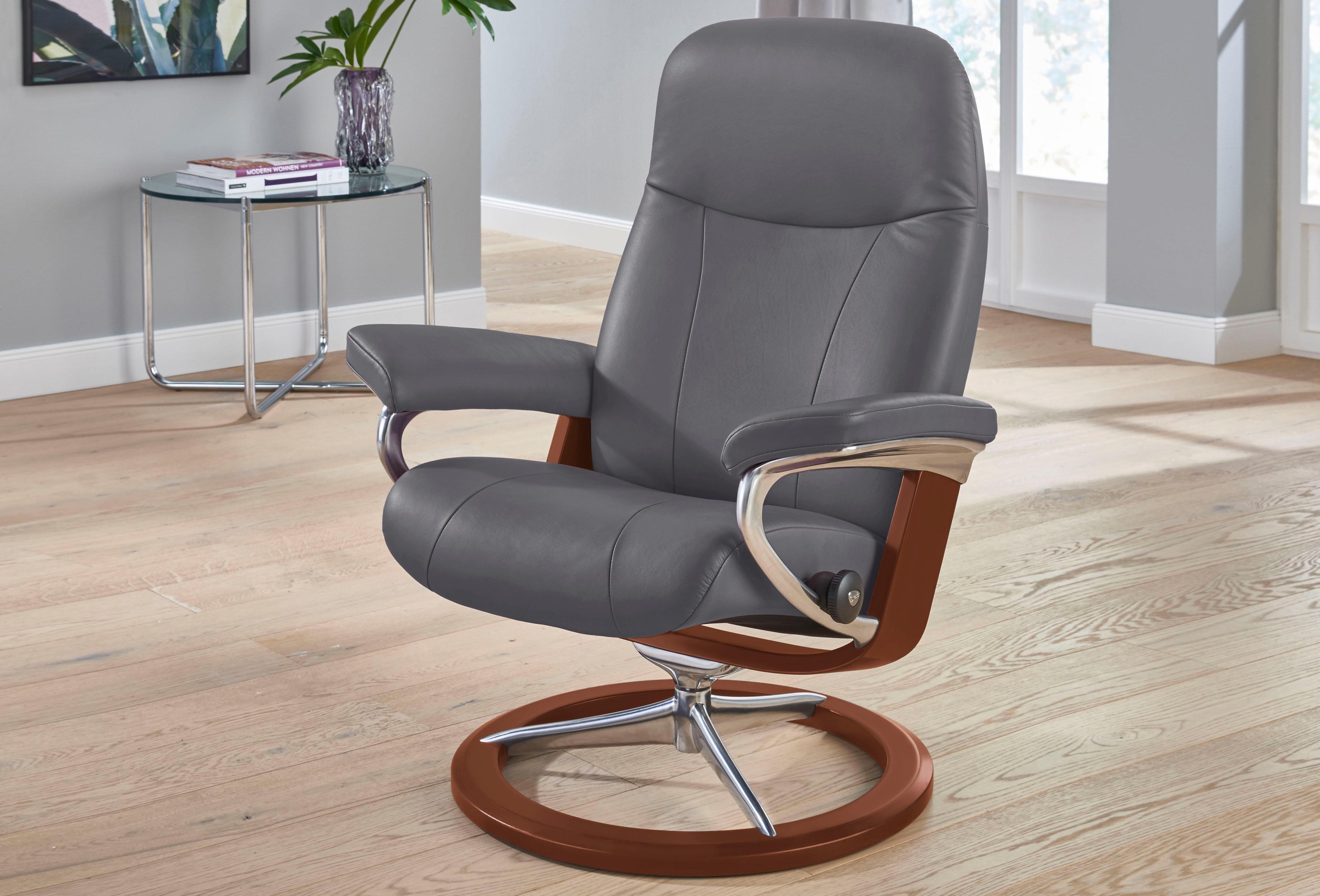 Stressless® Relaxsessel »Garda«, mit Signature Base, Größe L, Gestell Braun