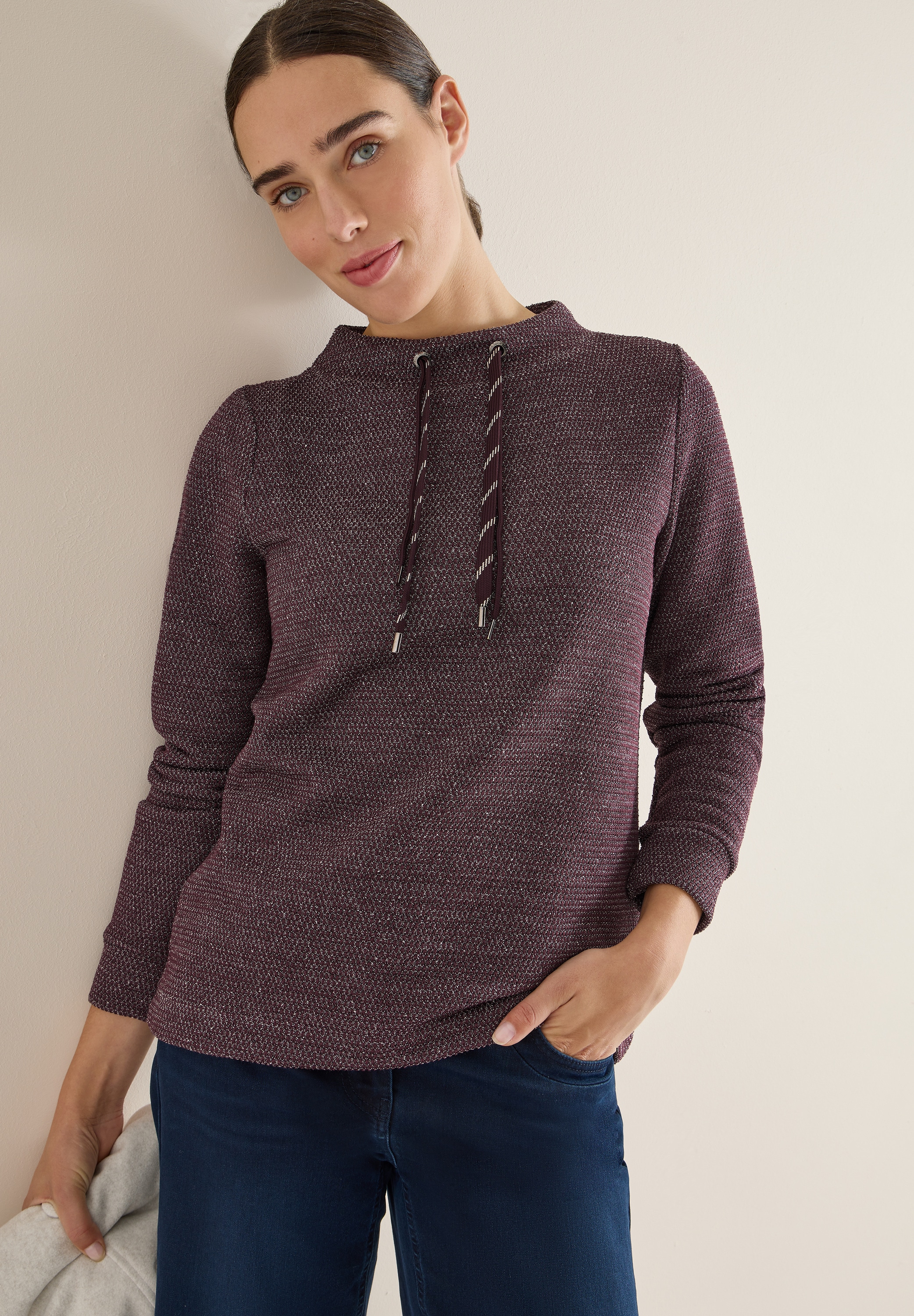 Cecil Sweatshirt , mit Tunnelzug
