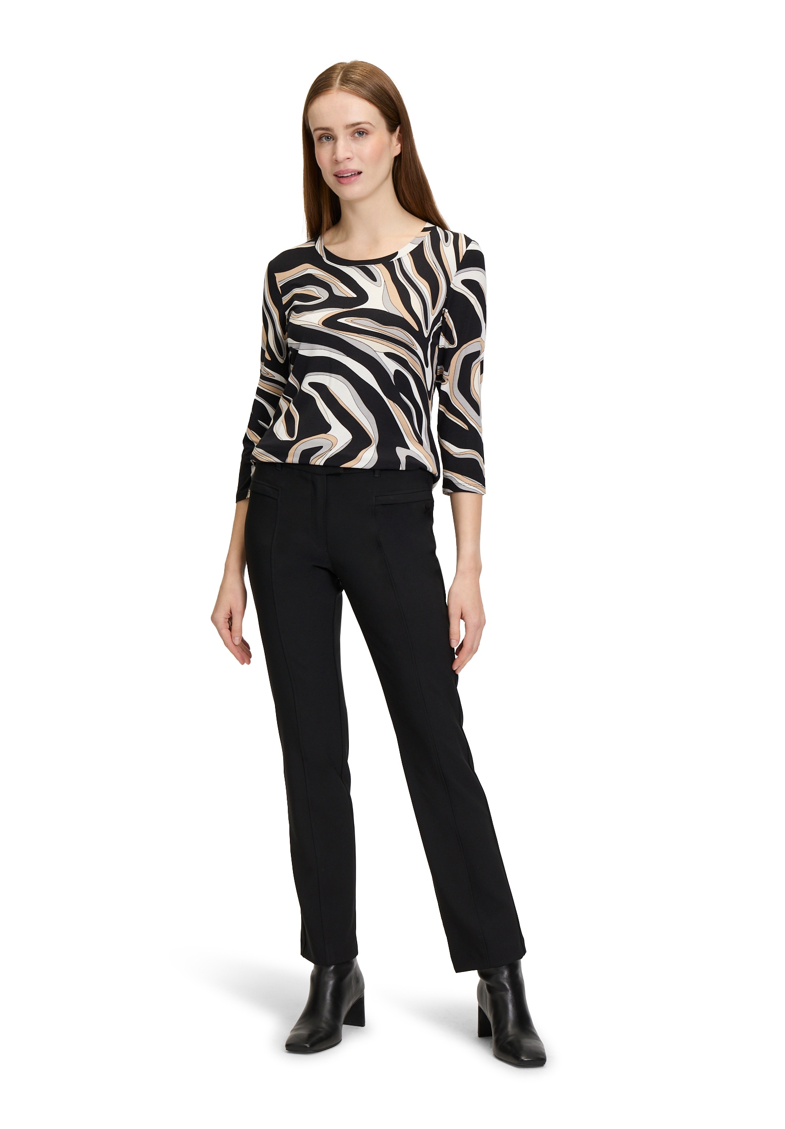 Betty Barclay 3/4-Arm-Shirt »Basic Shirt mit Print«