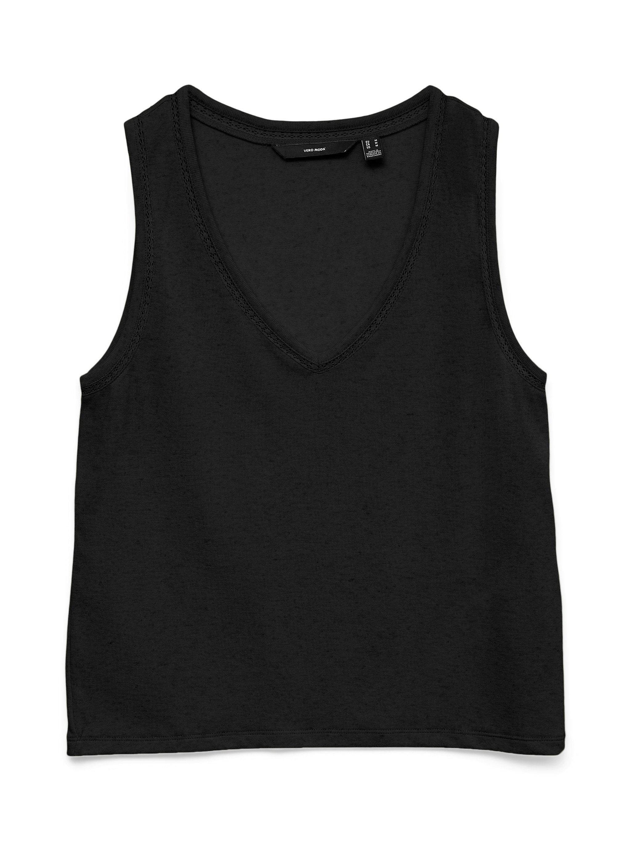 Vero Moda Shirttop »VMGINA LACE TANK TOP JRS NOOS« Viskosemischung