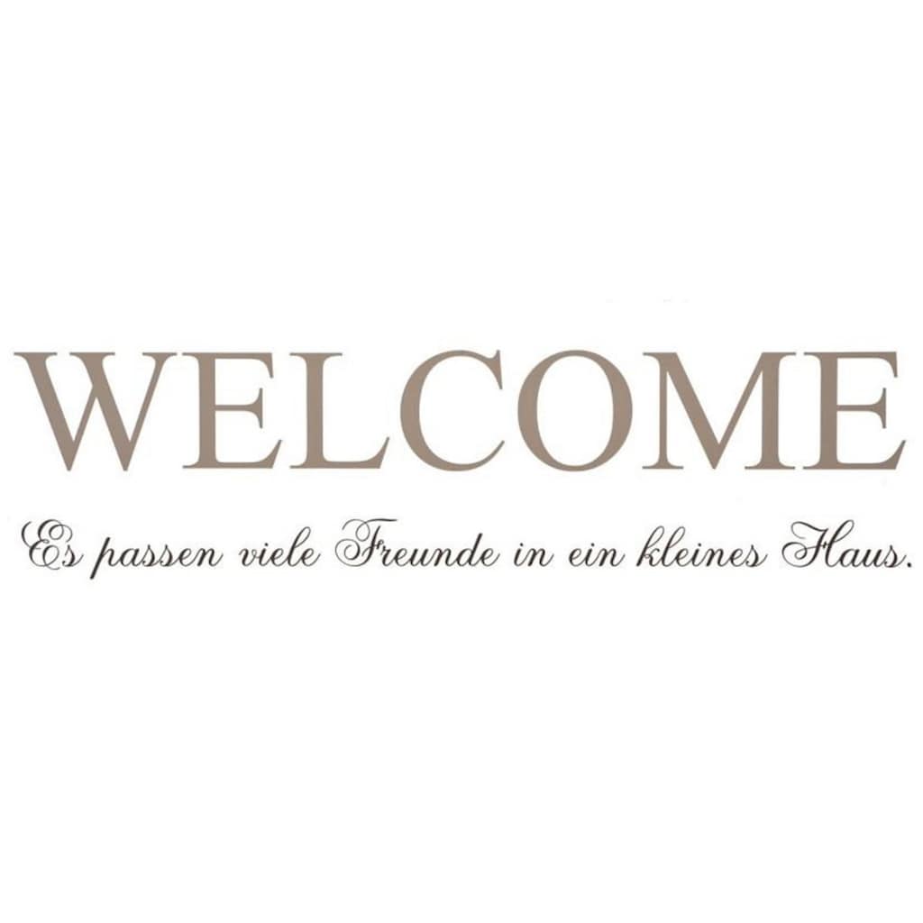 Home affaire Wandtattoo »WELCOME«