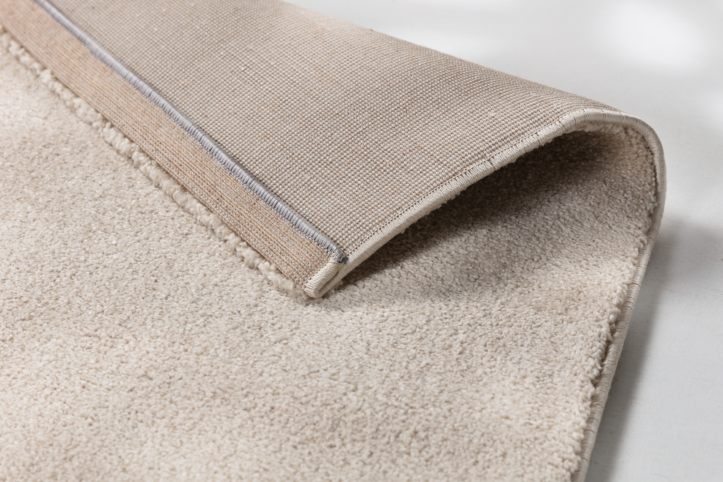 ASTRA Teppich »Domaso 250« rechteckig 18 mm Höhe pastell Farben, weiche Haptik, uni, leichter Glanz,Wohnzimmer