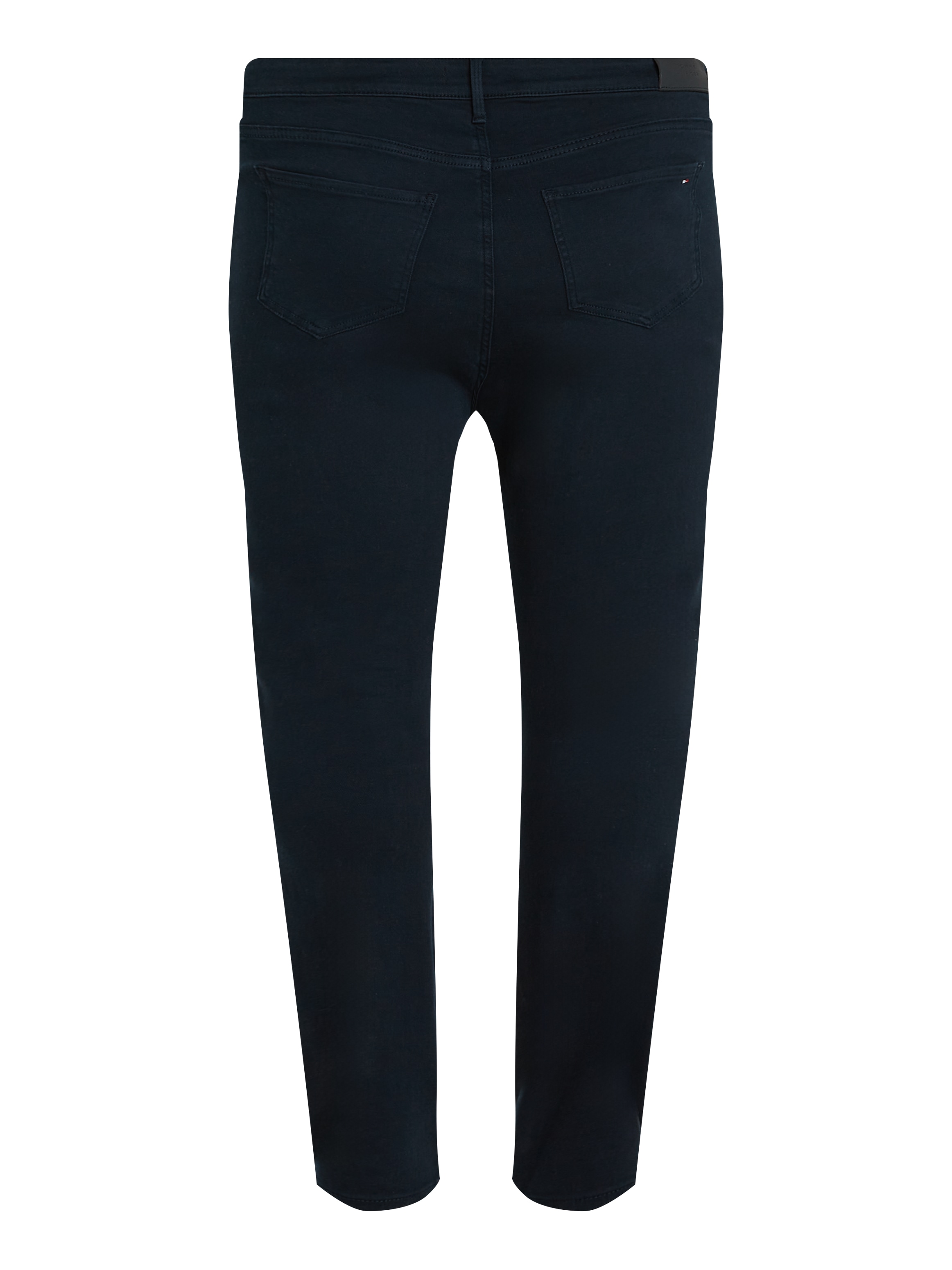 Tommy Hilfiger Curve Skinny-fit-Jeans »CRV HARLEM U SKINNY HW CLR«, in Großen Größen, Tommy Jeans Logo-Badge, stoned wash Optik