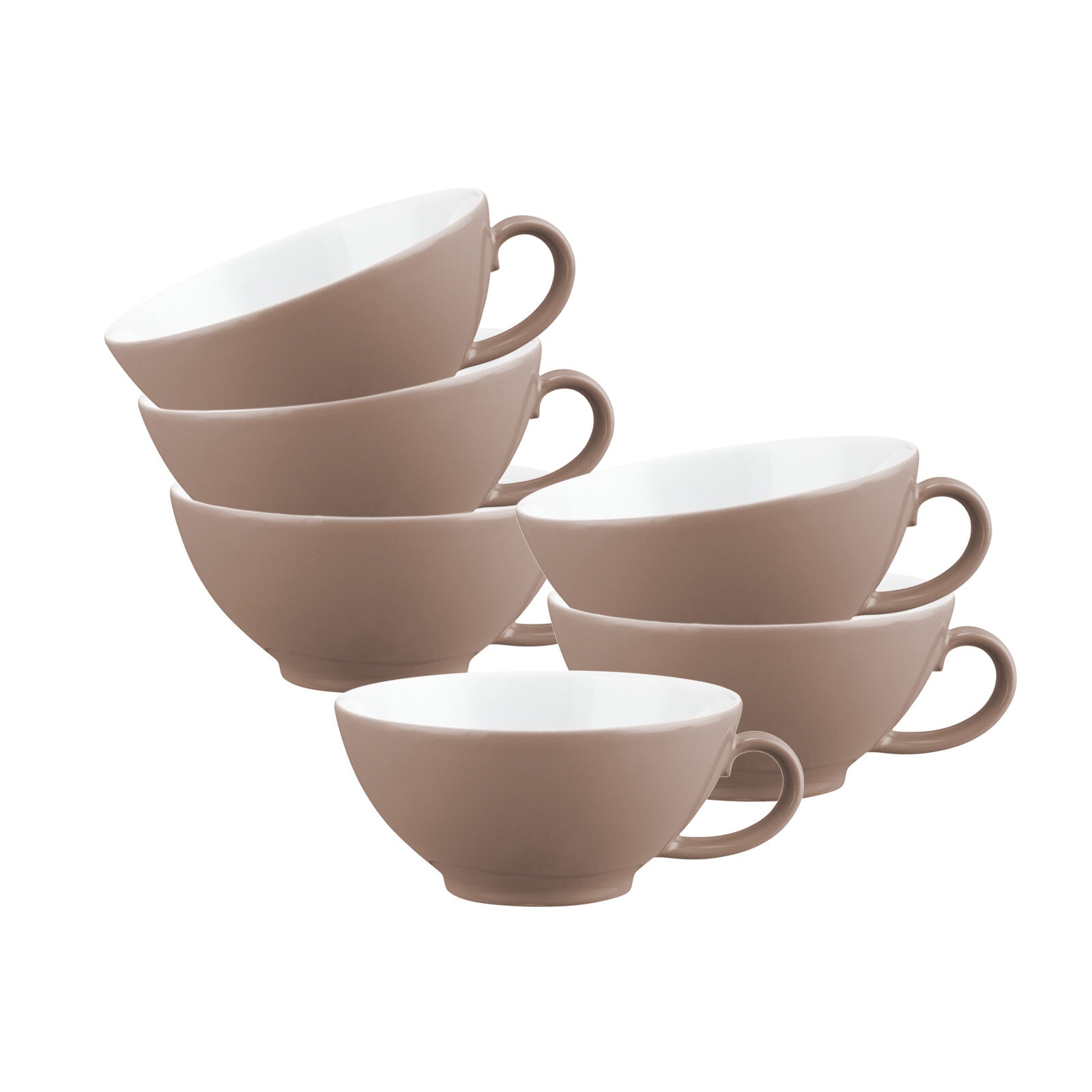 Seltmann Weiden Tasse »Teetassen Liberty Pure Colors 140 ml 6er Set« Spülmaschinenfest, Mikrowellensicher, Ofenfest