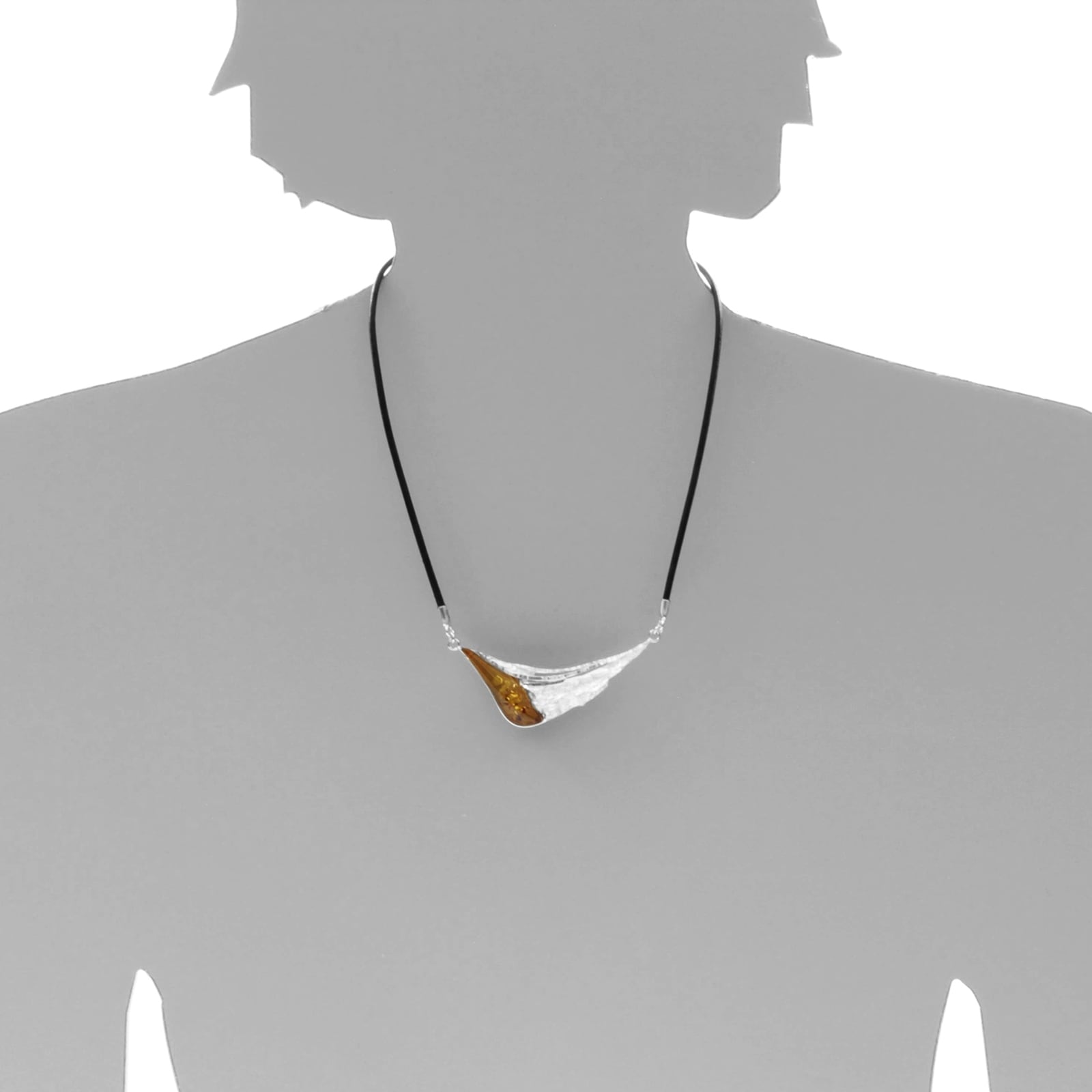 OSTSEE-SCHMUCK Collier »- Miranda - Silber 925/000 - Bernstein«