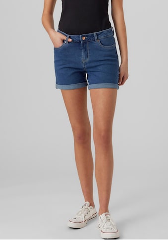 Jeansshorts »VMLUNA MR FOLD SHORTS MIX GA NOOS«