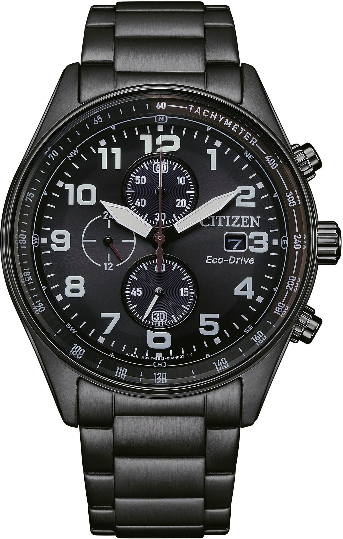 Chronograph »CA0775-79E«, Armbanduhr, Herrenuhr, Solar, Stoppfunktion