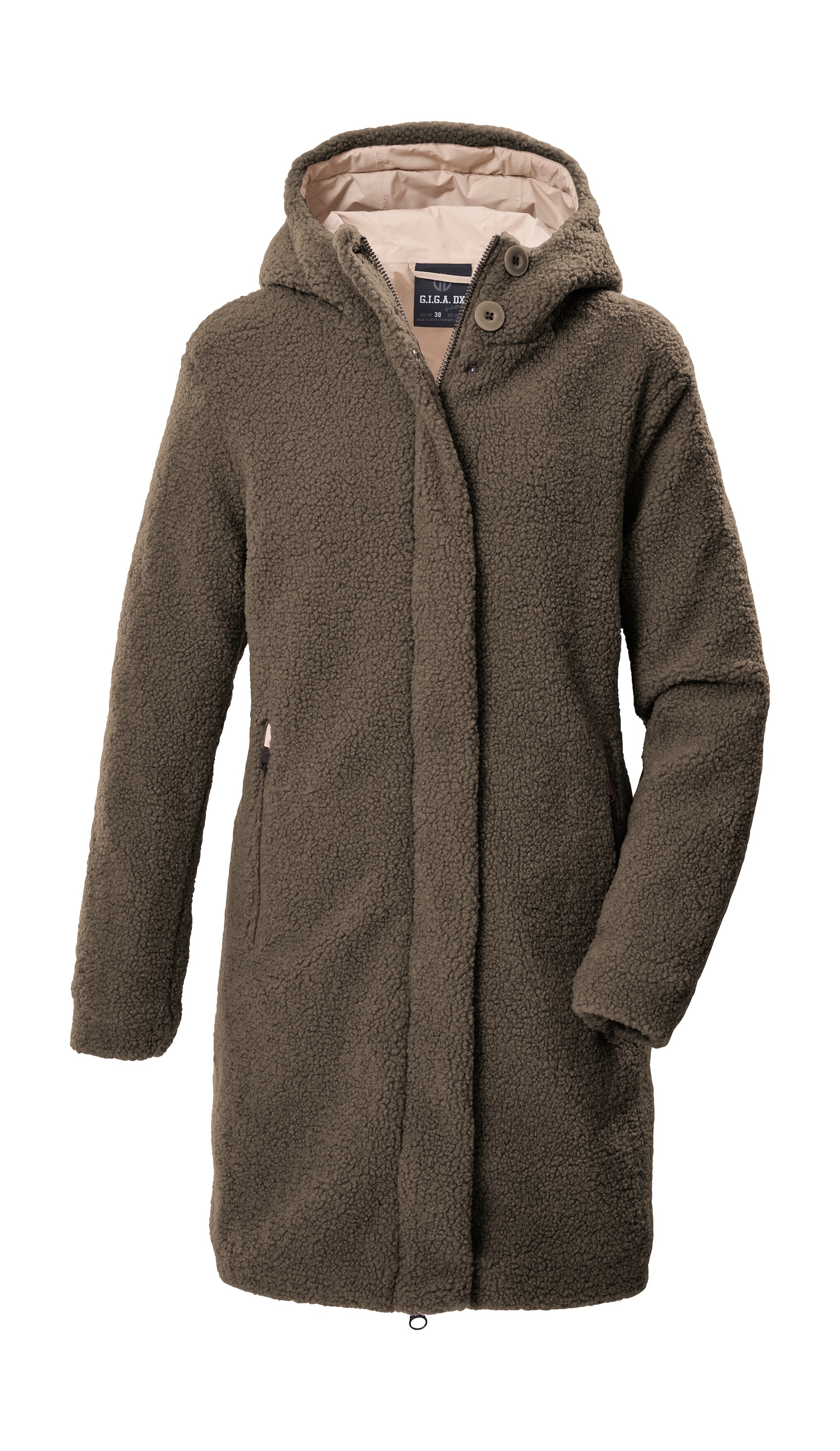 G.I.G.A. DX by killtec Parka »GW 95 WMN PRK« Wasserdichte Damenjacke mit Kapuze, 2-Wege-Reißverschluss, PFAS-frei