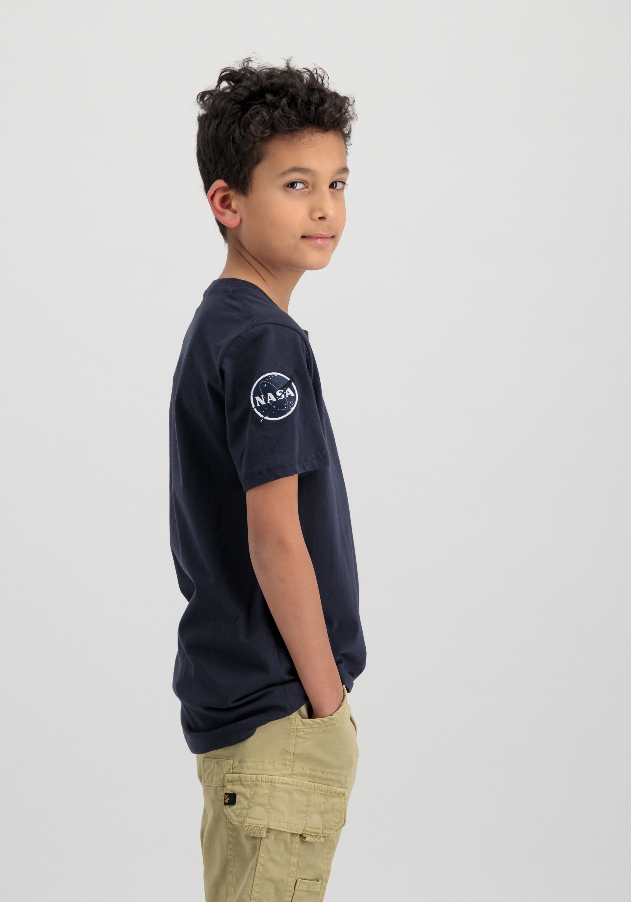 Alpha Industries T-Shirt »Alpha Industries Kids - T-Shirts Kids Nasa T-Shirt«