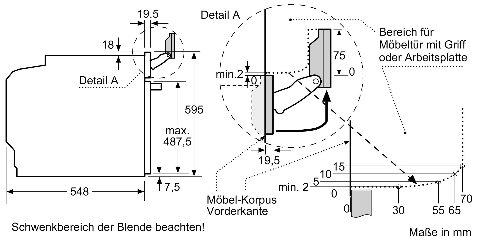 BOSCH Dampfbackofen Serie 8 »HSG738DB2«