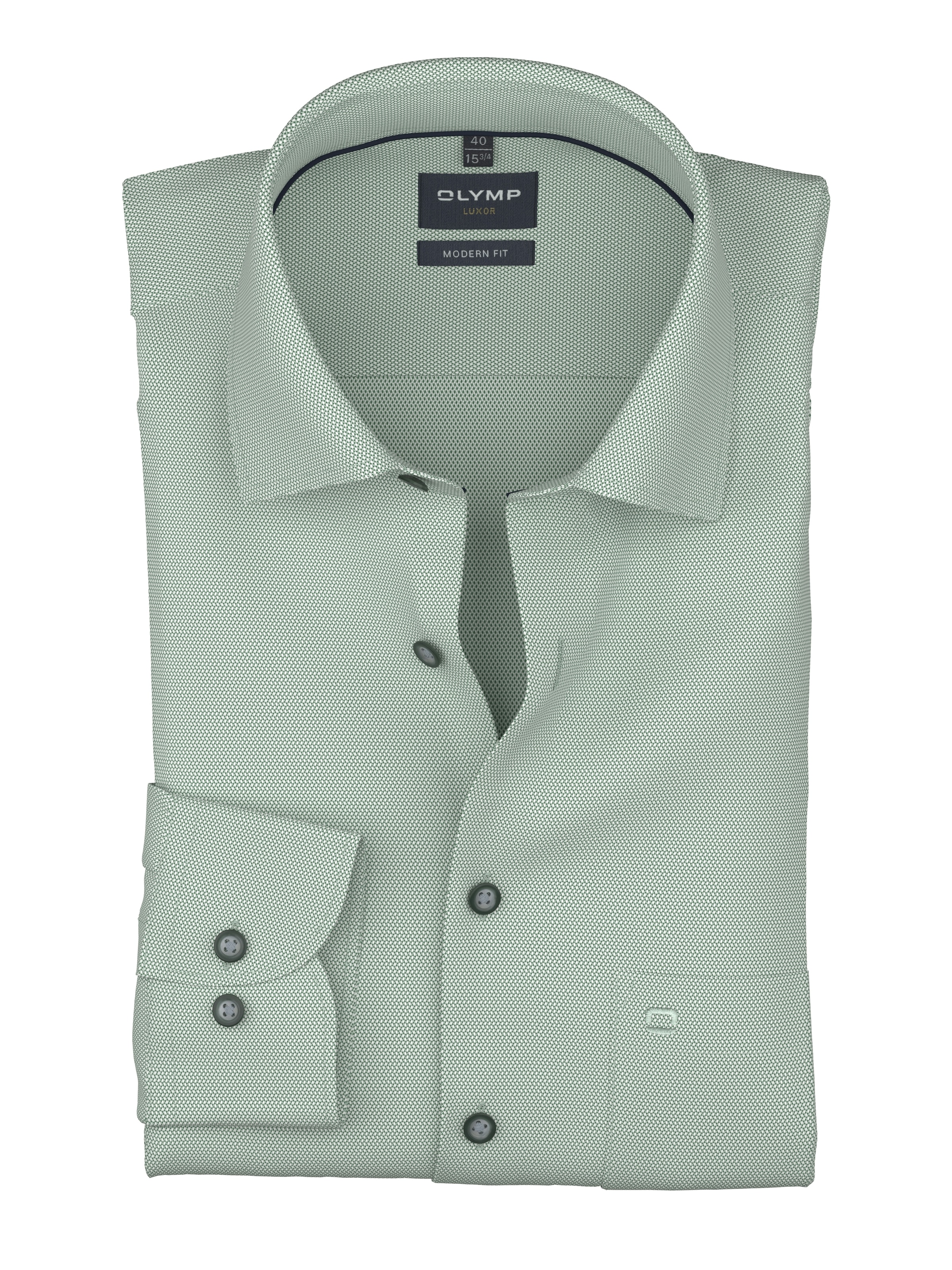 OLYMP Langarmhemd »Luxor« Businesshemd, modern fit, New-Kentkragen