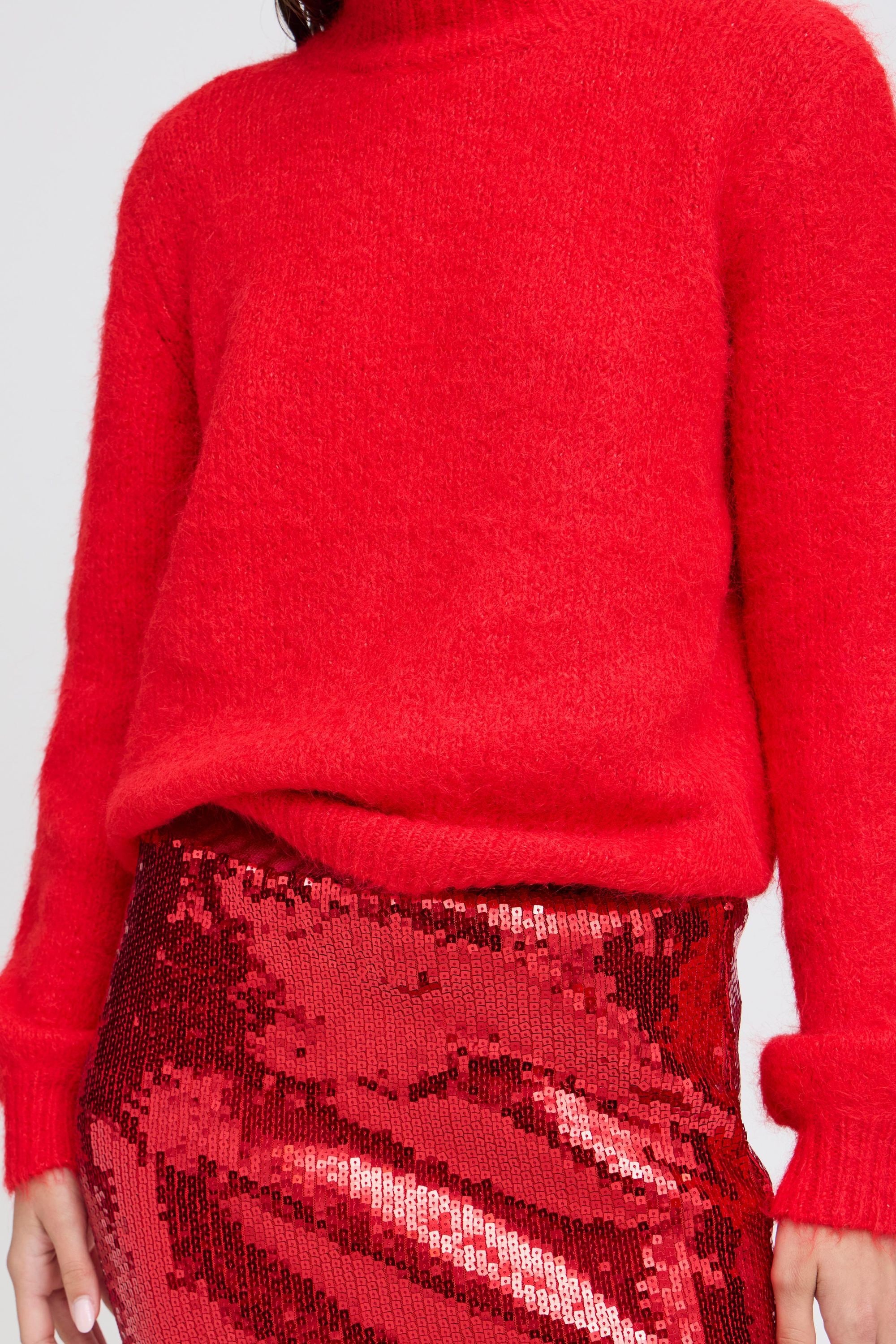 b.young Strickfleece-Pullover »Strickpullover BYMILLER SHORT JUMPER -«