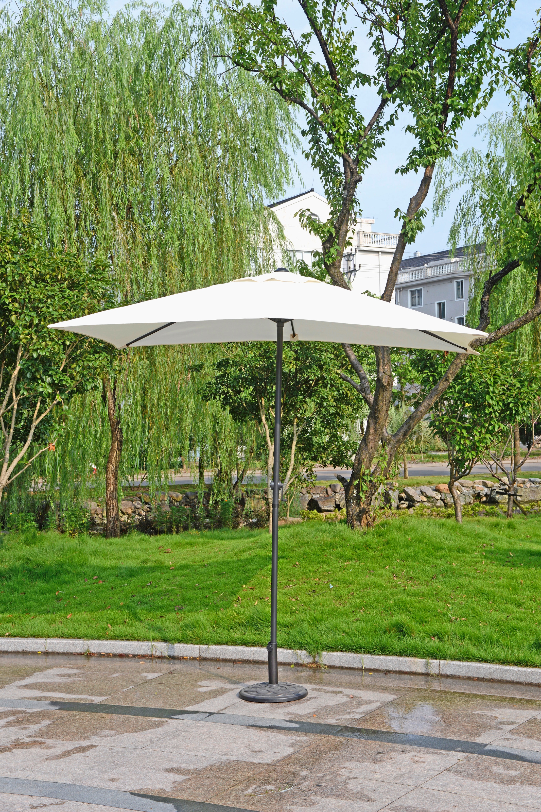 Garden Pleasure Sonnenschirm, Sonnenschirm, 250 ×145 cm